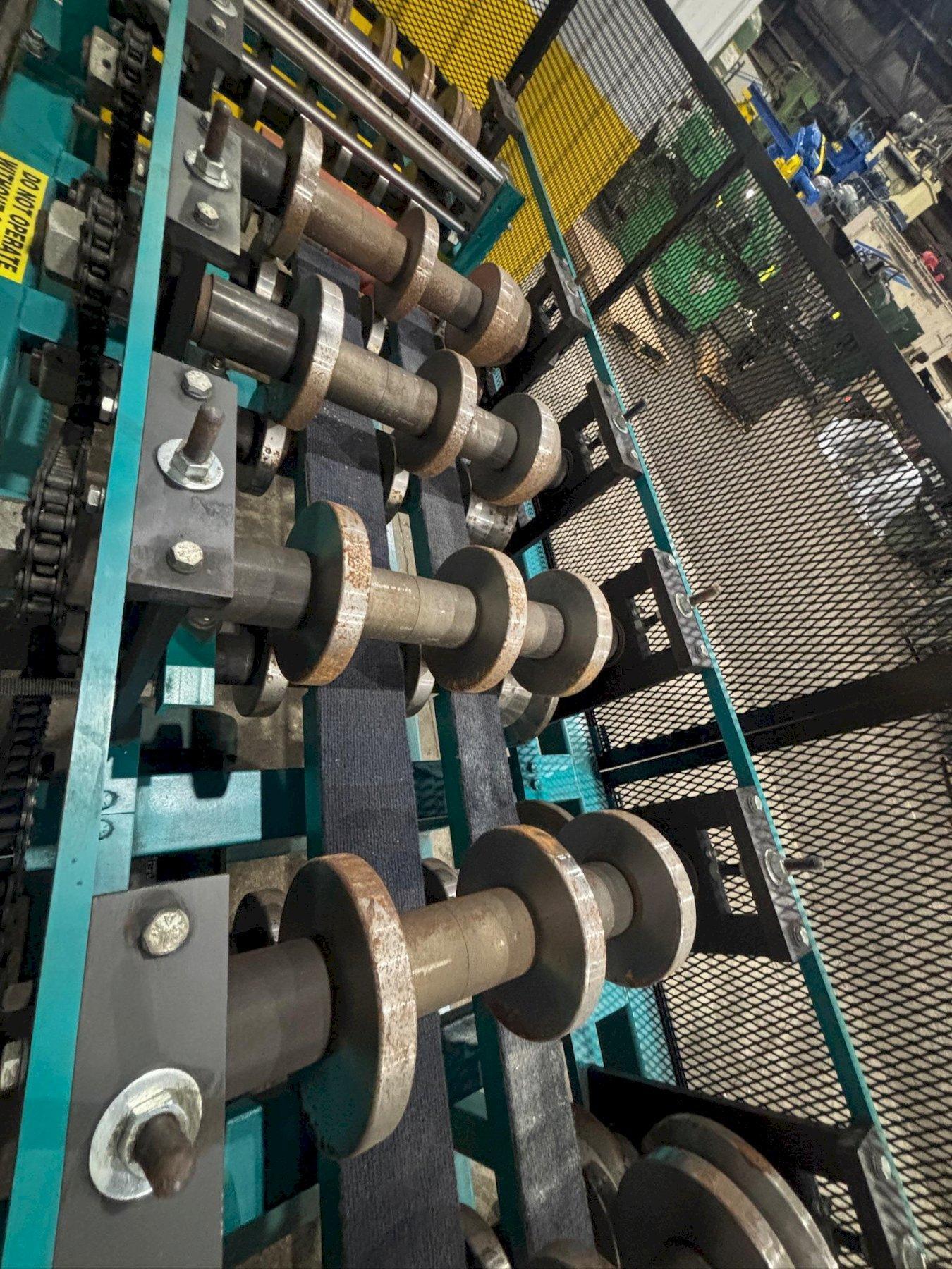 10 STAND X 20" ROLL SPACE ALVAREZ CPS--20 ROLLFORMER USED 6