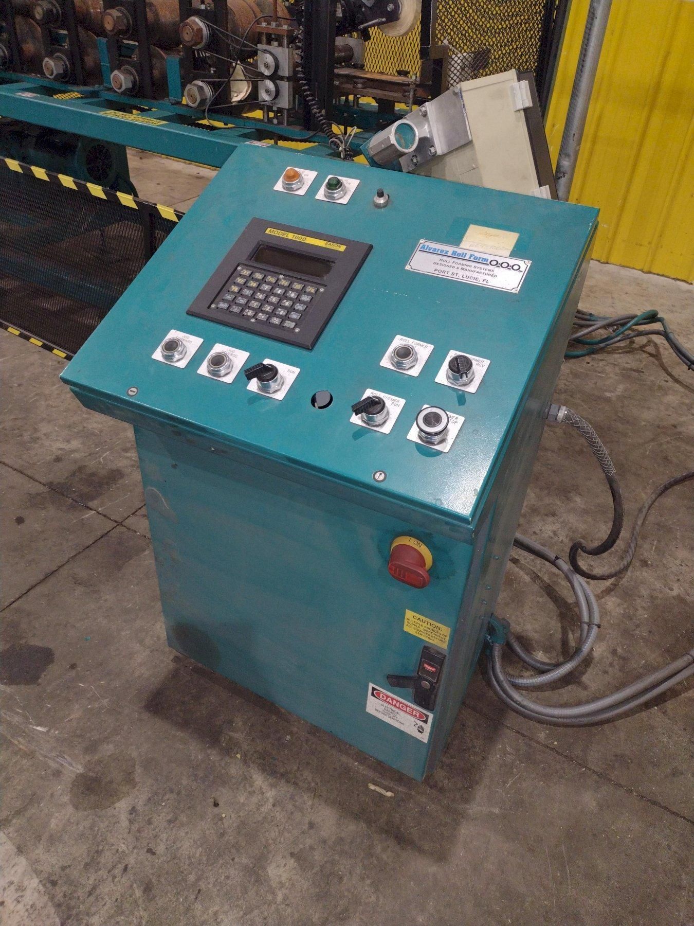 10 STAND ALVAREZ ROLLFORMER USED 42
