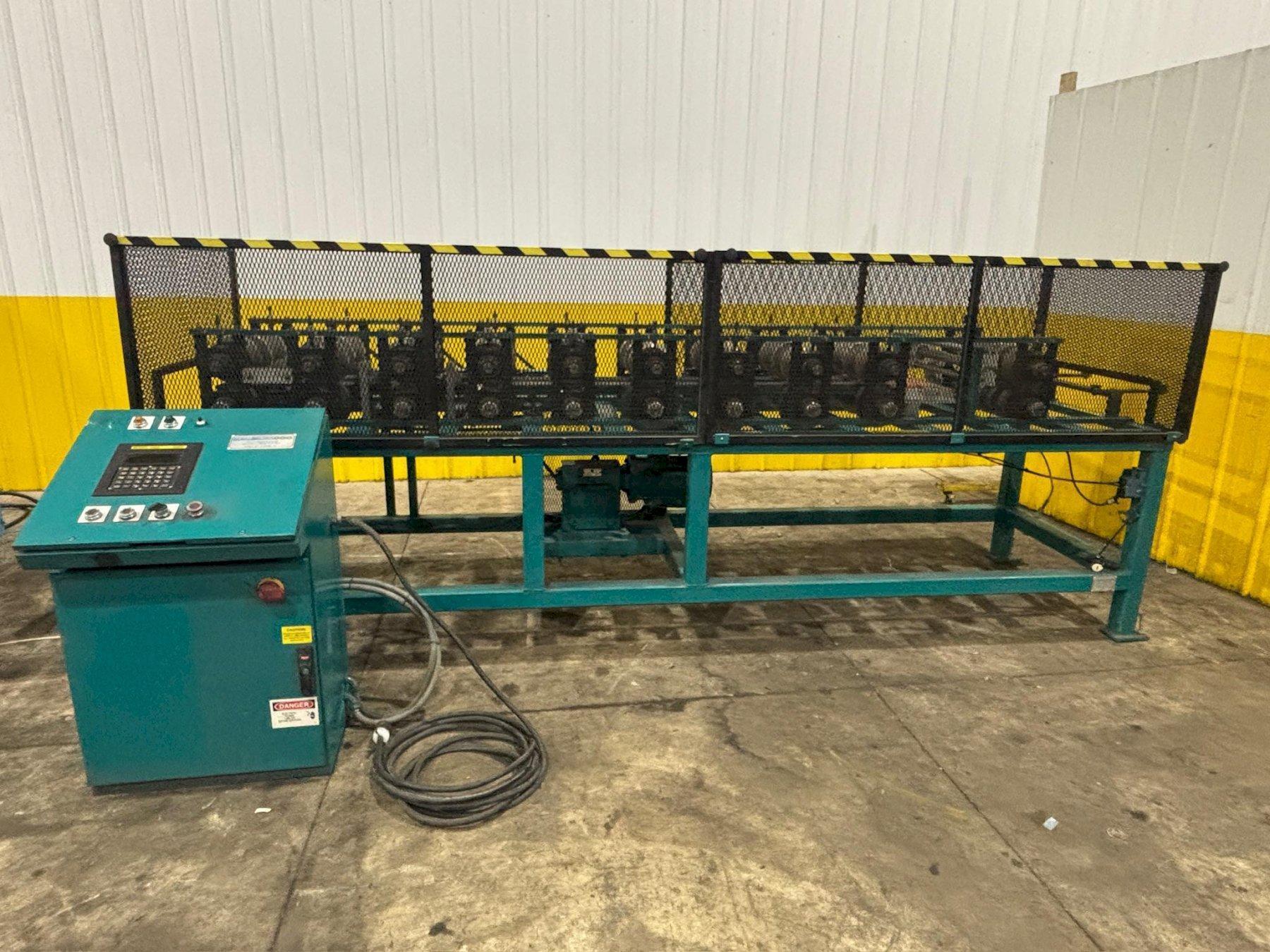 10 STAND X 20" ROLL SPACE ALVAREZ CPS--20 ROLLFORMER USED 1