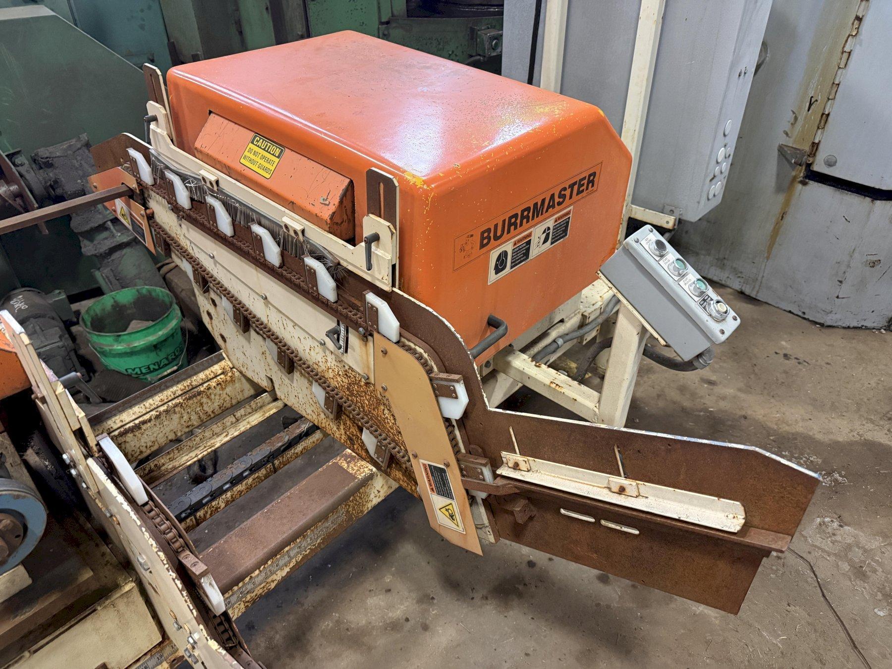 40" KENT BURRMASTER MODEL #BM05-040R-X TUBE END DEBURRING BRUSH MACHINE USED 5