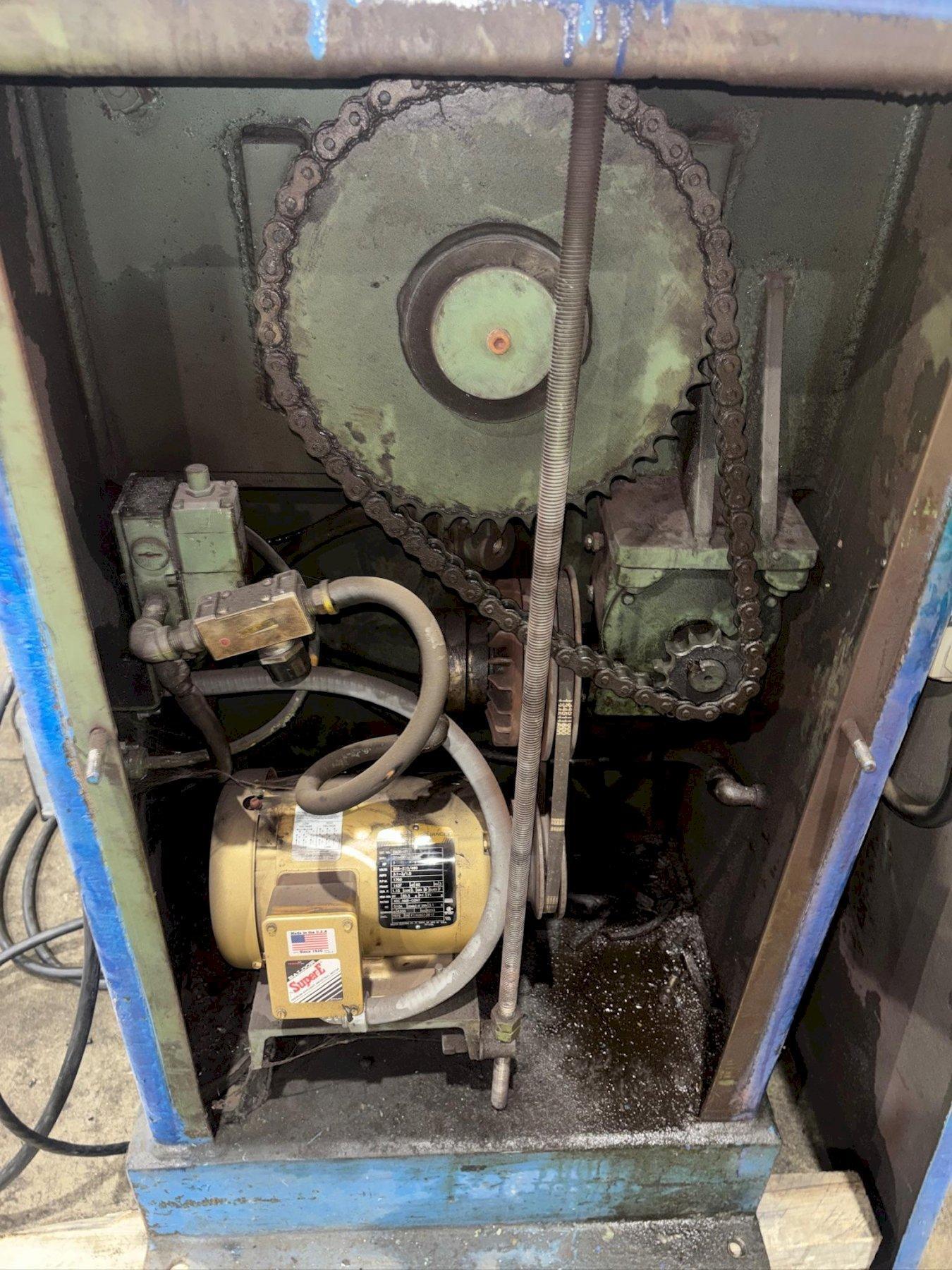 2,500 LBS LITTELL MODEL #60 MOTORIZED UNCOILER COIL REEL USED 4