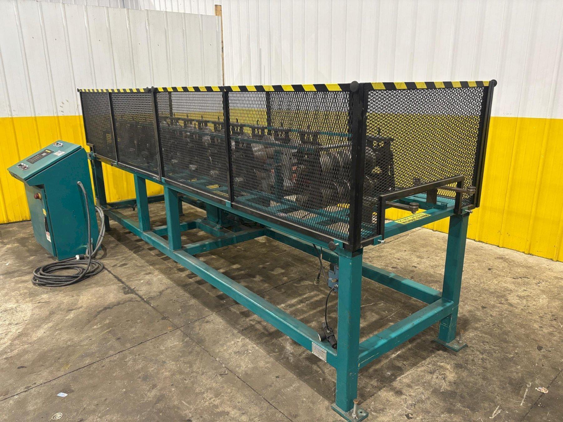 10 STAND X 20" ROLL SPACE ALVAREZ CPS--20 ROLLFORMER USED 3