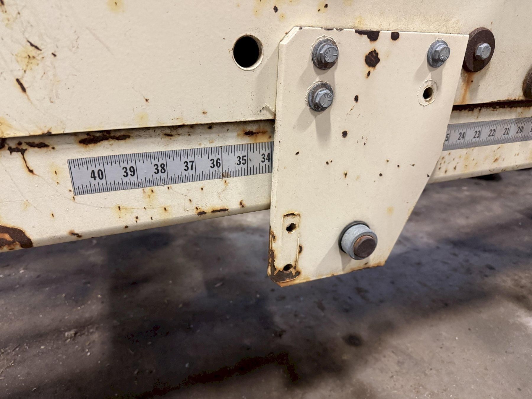 40" KENT BURRMASTER MODEL #BM05-040R-X TUBE END DEBURRING BRUSH MACHINE USED 9