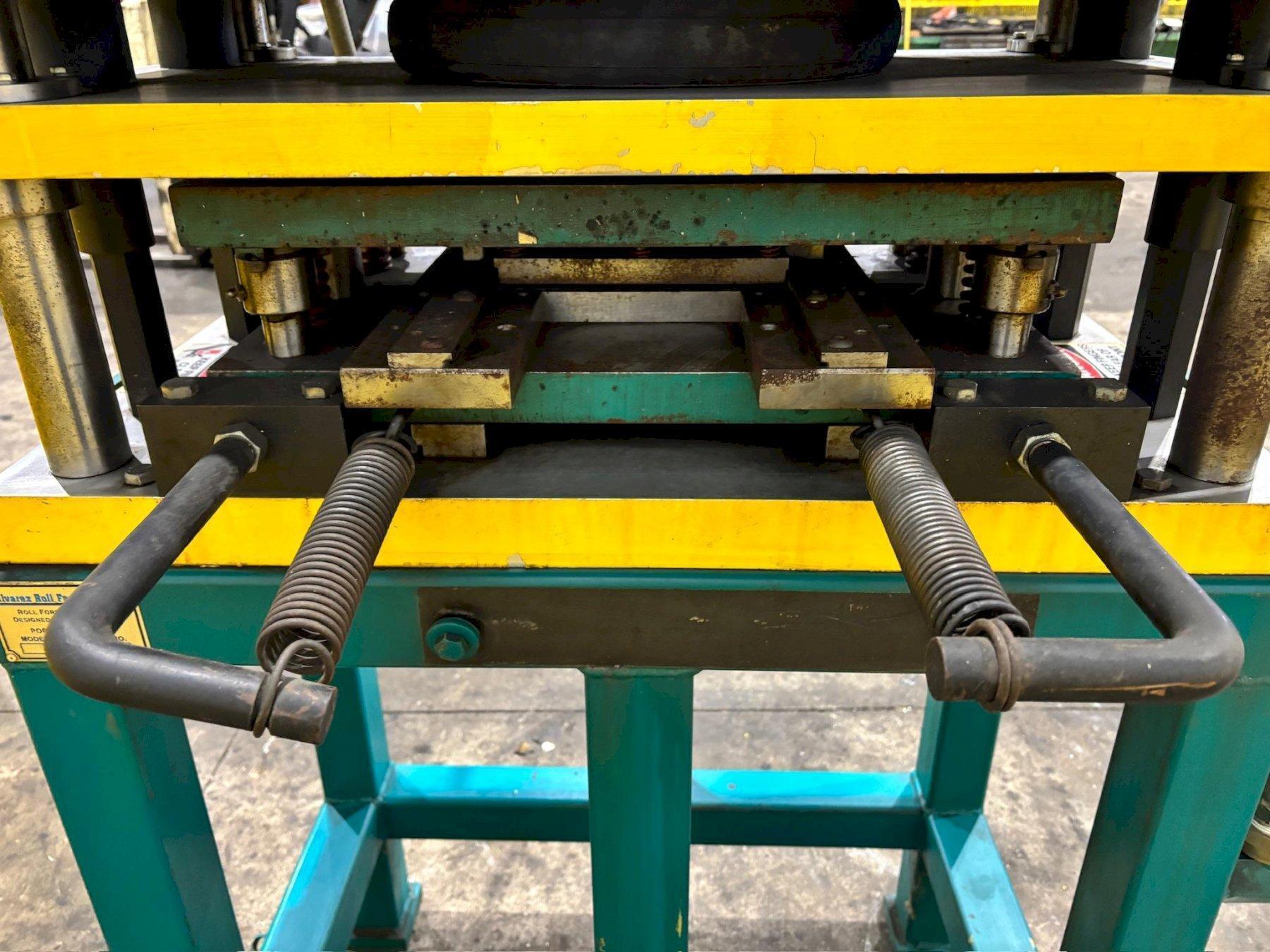 7 TON AIRAM MODEL #AP7 PNEUMATIC CUTOFF PRESS USED 6