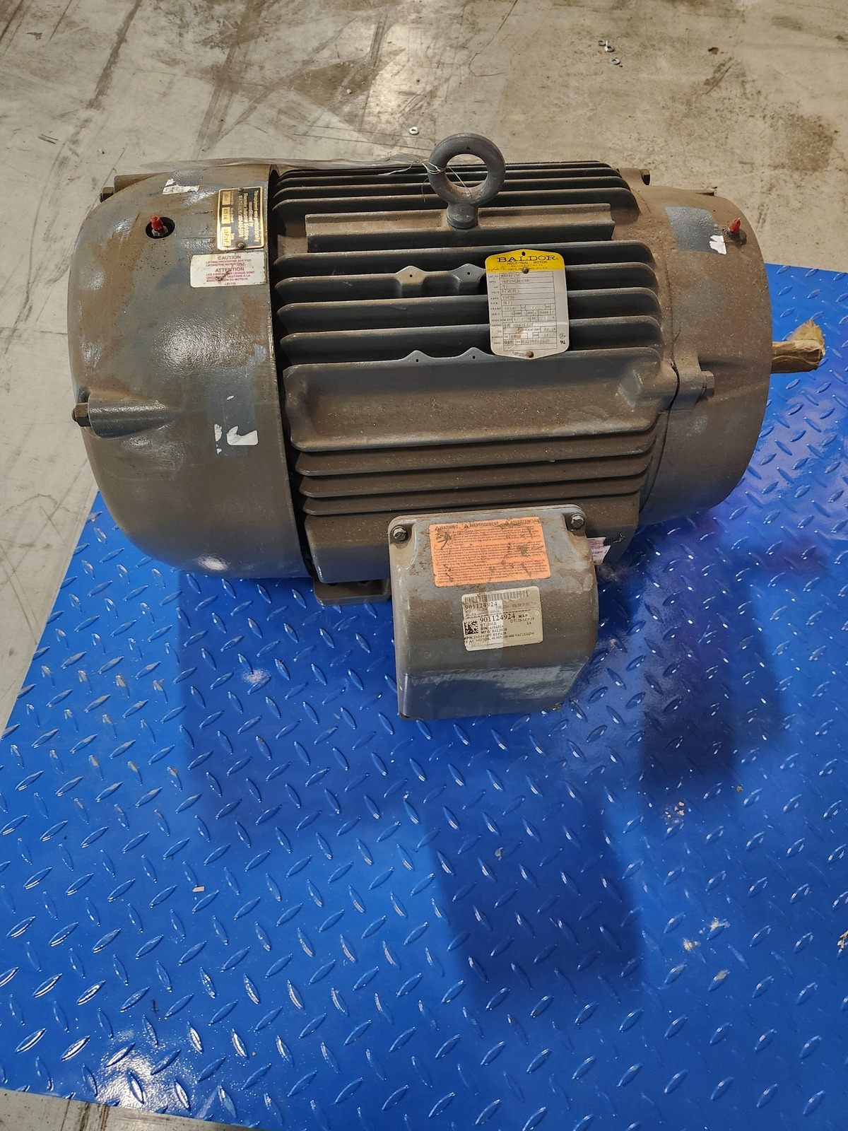 BALDOR 40 HP AC MOTOR JMM4109T 3530 RPM REPAIRED 2