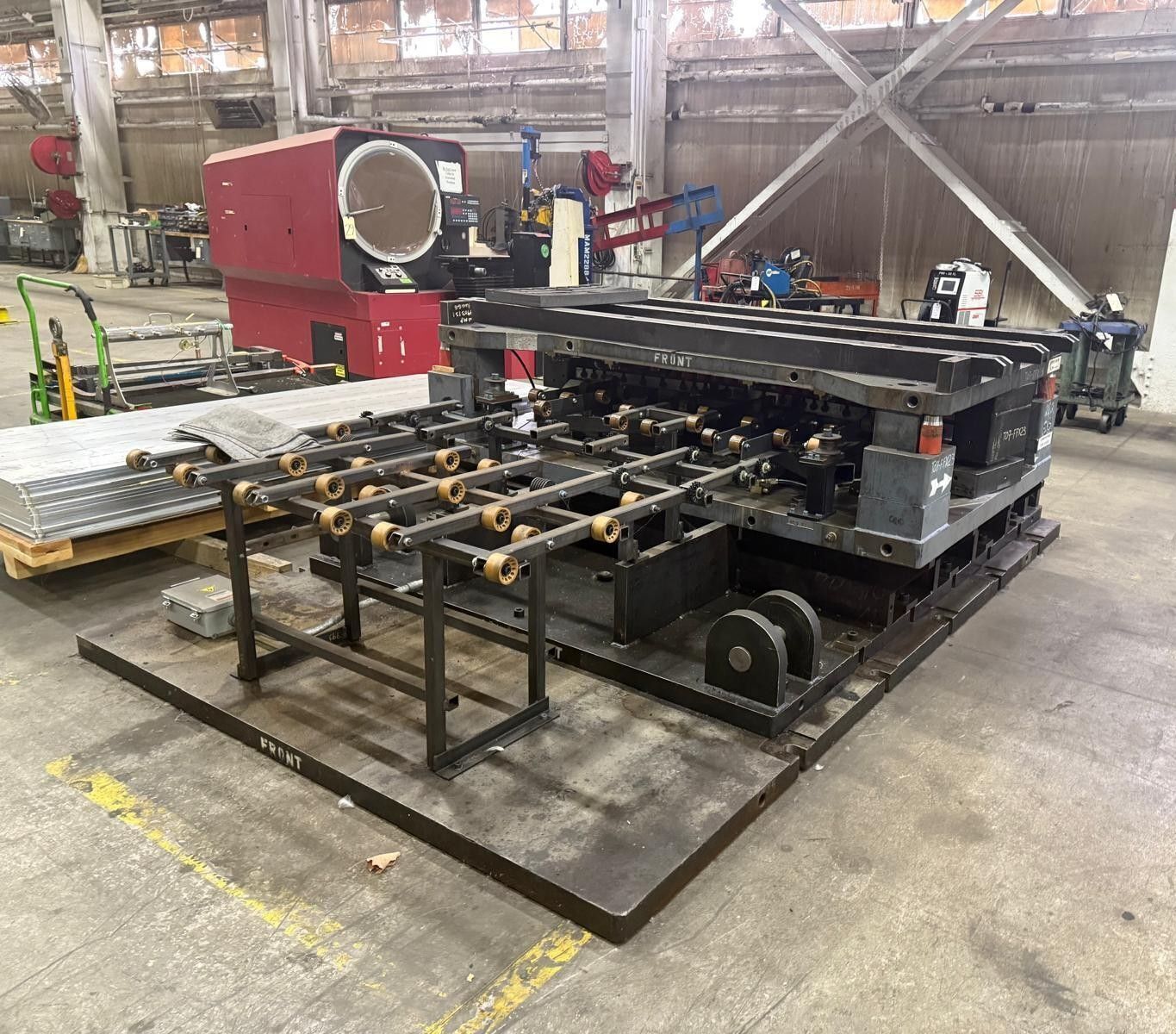 72" WIDE OSCILLATING DIE SHEAR USED 0
