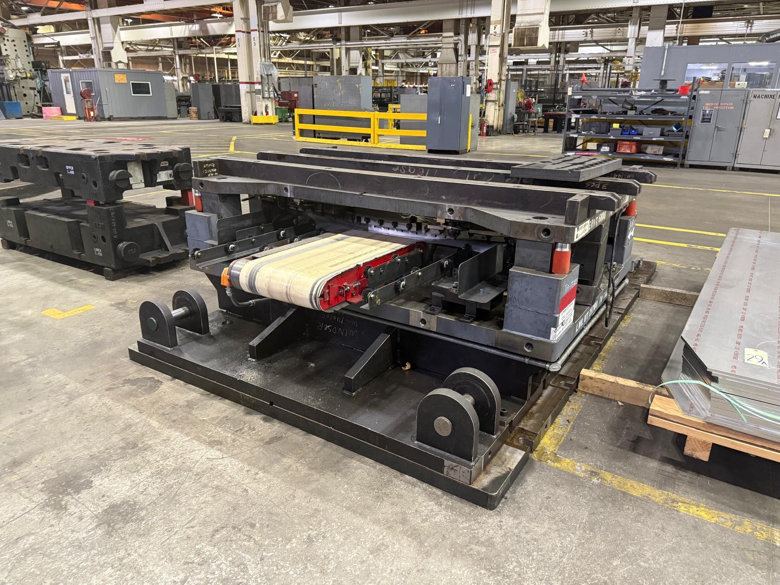 72" WIDE OSCILLATING DIE SHEAR USED 1