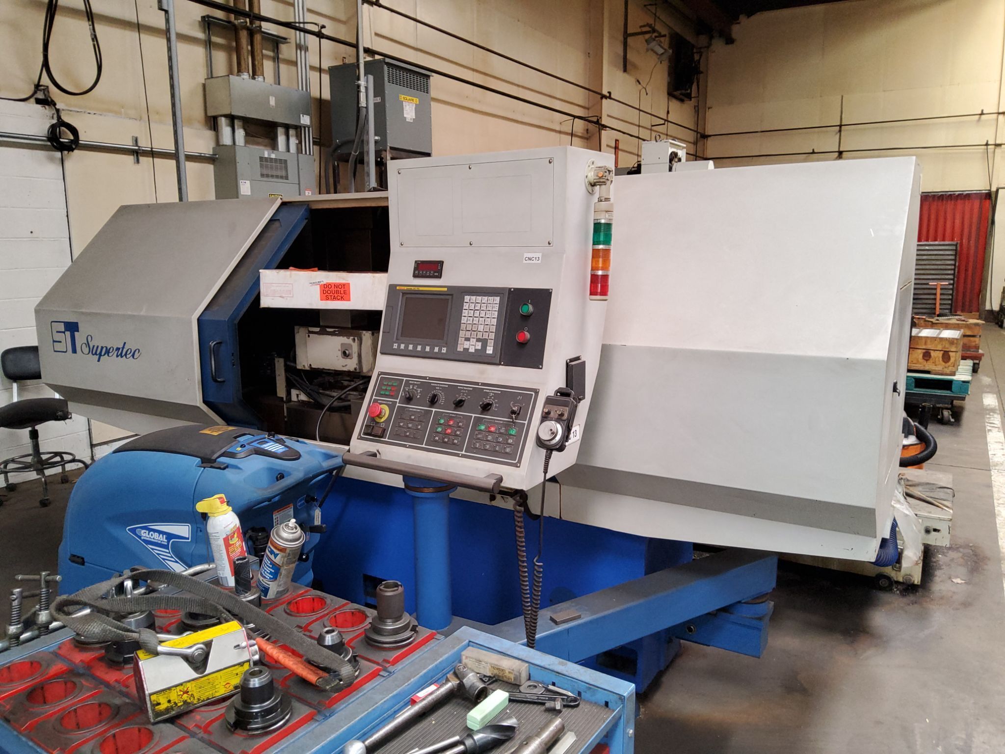 2008 SUPERTEC G32A-50CNC CYLINDRICAL GRINDER USED 0