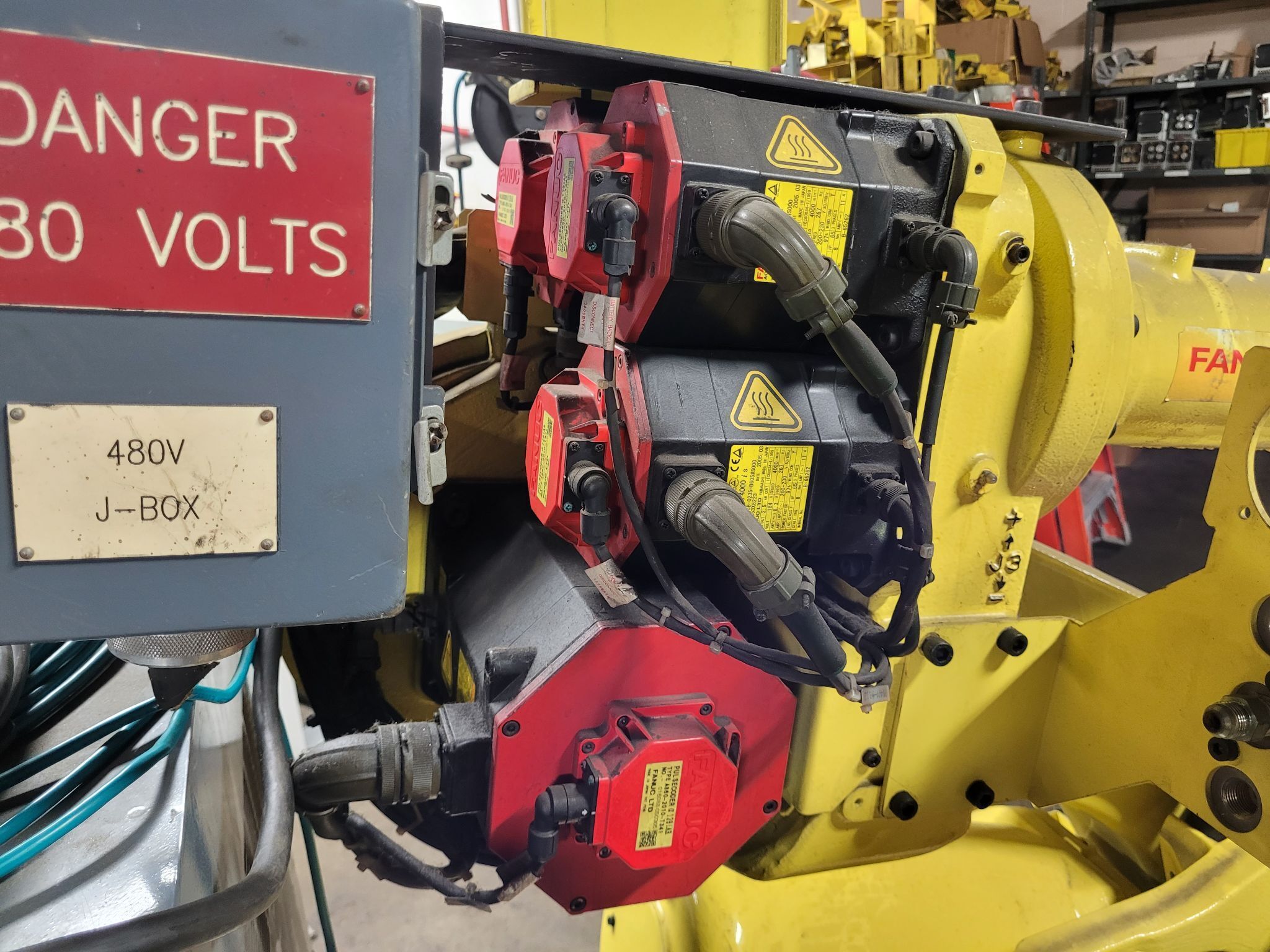 FANUC R-2000iA/210F Complete w/ R-J3iB Controller USED 2