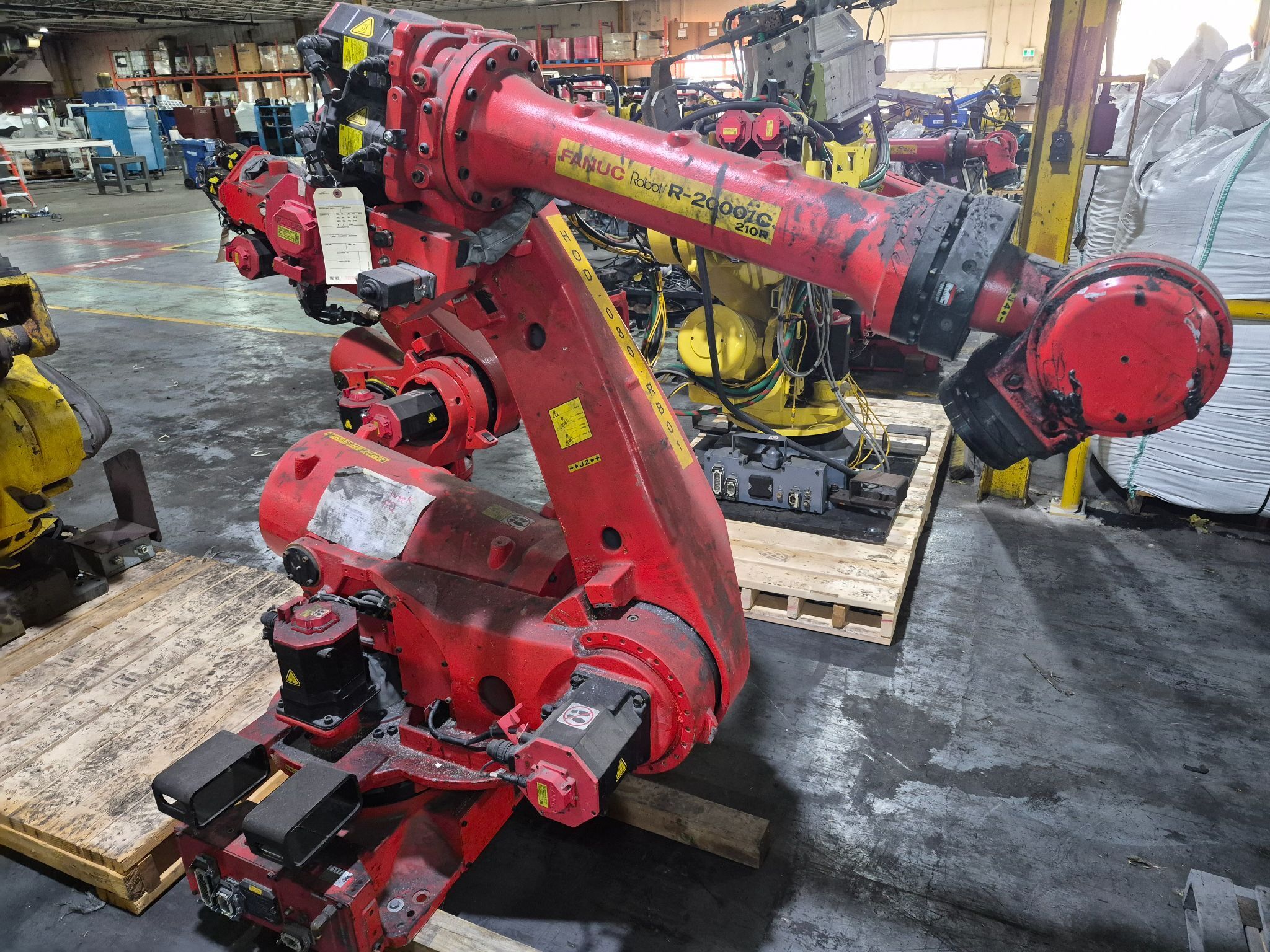 FANUC R-2000iC/210R Industrial Robot Arm USED 3