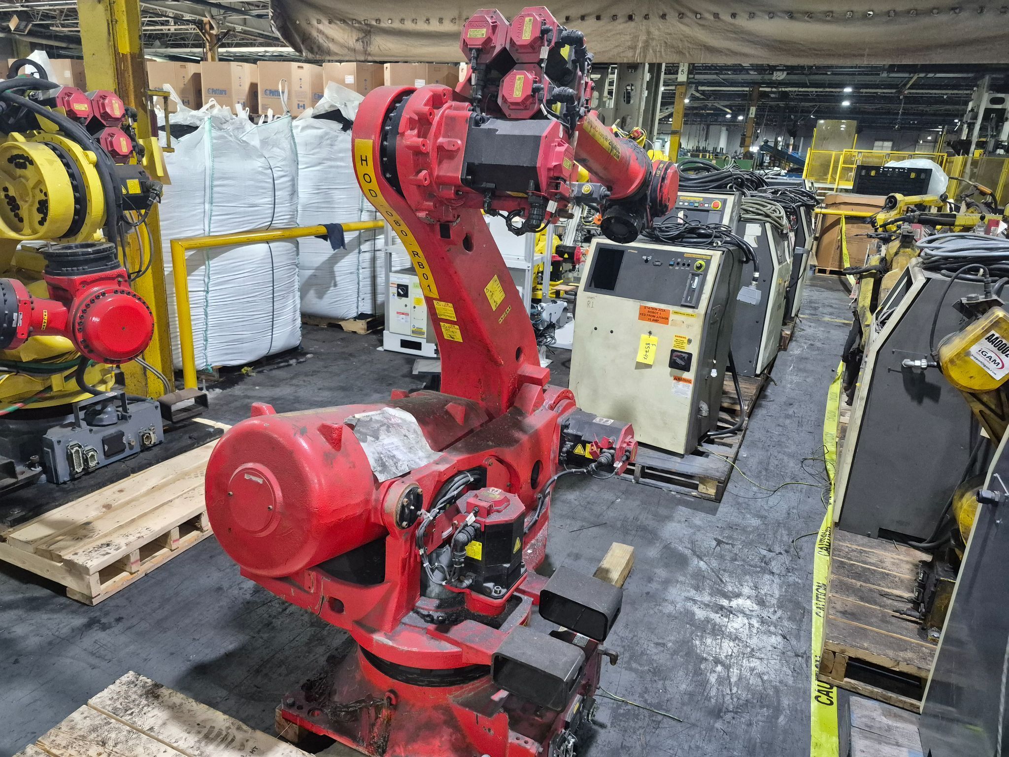 FANUC R-2000iC/210R Industrial Robot Arm USED 4