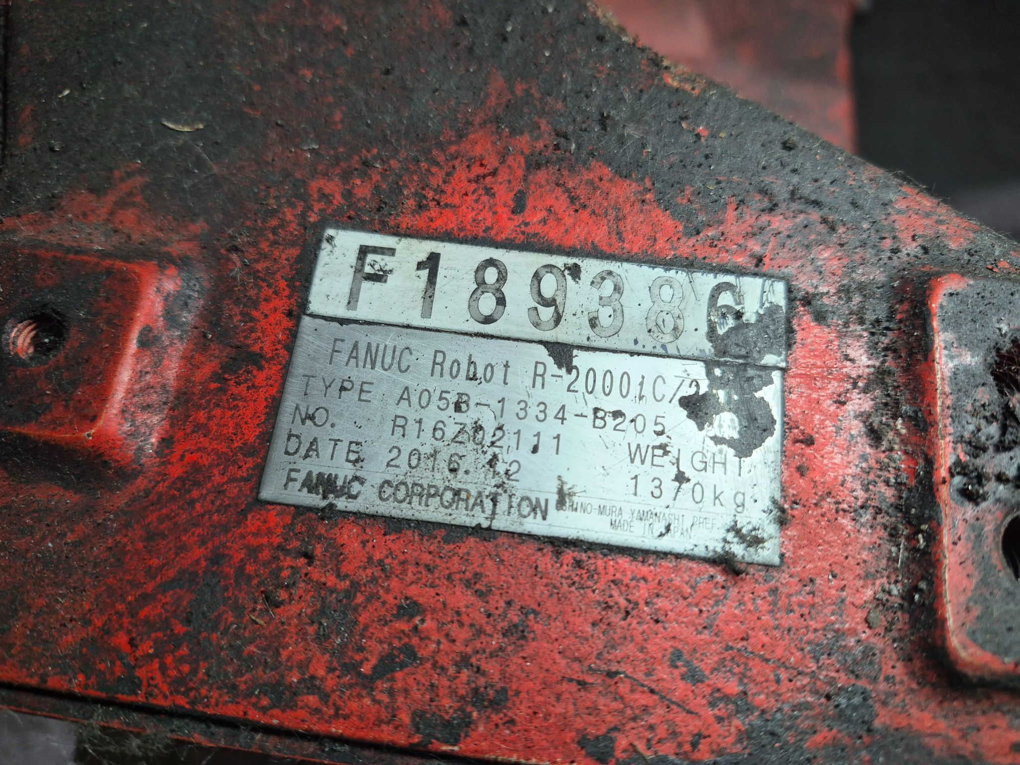 FANUC R-2000iC/210R Industrial Robot Arm USED 7