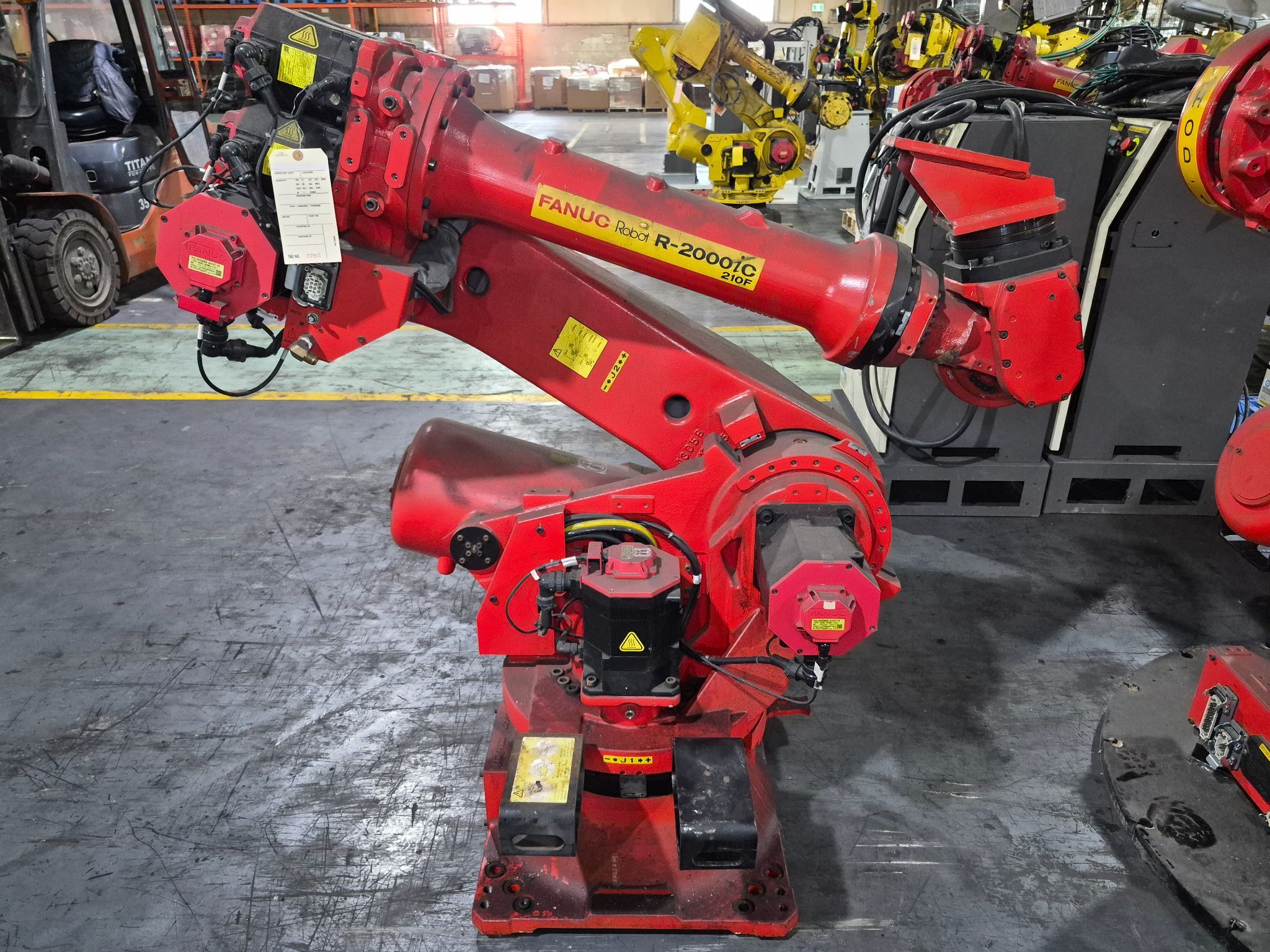 FANUC R-2000iC/210F Industrial Robot Arm USED 0