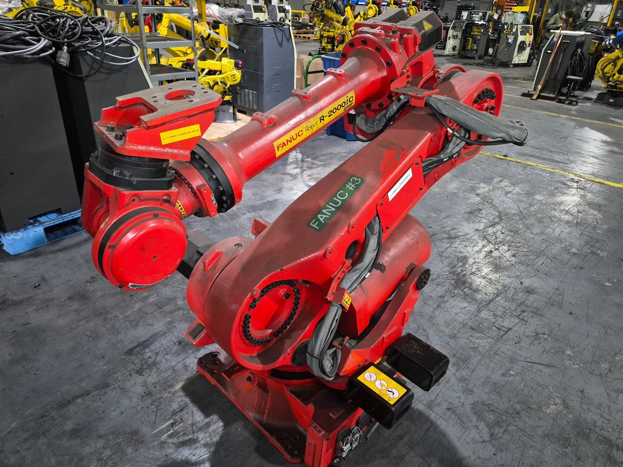 FANUC R-2000iC/210F Industrial Robot Arm USED 3