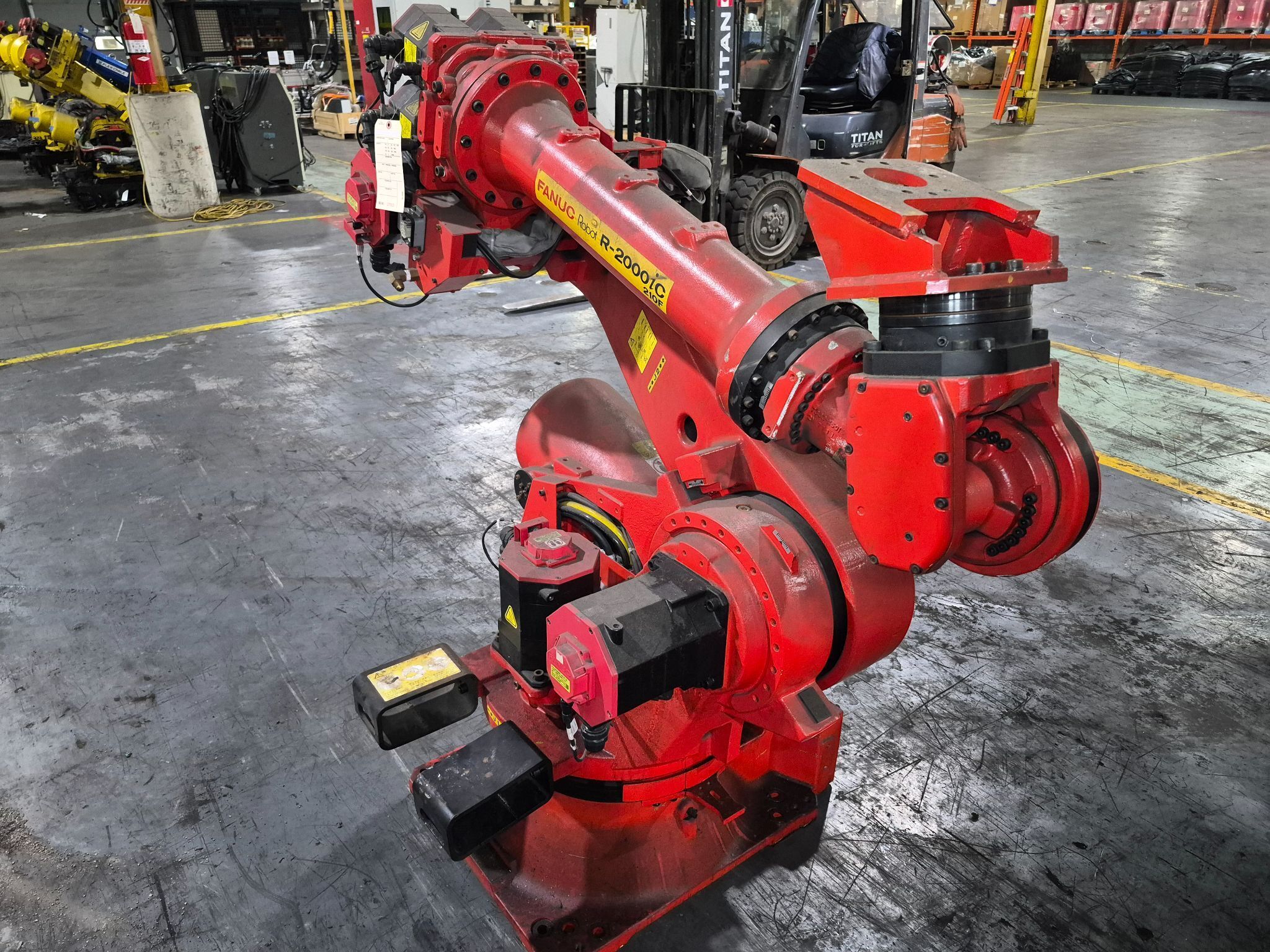 FANUC R-2000iC/210F Industrial Robot Arm USED 4