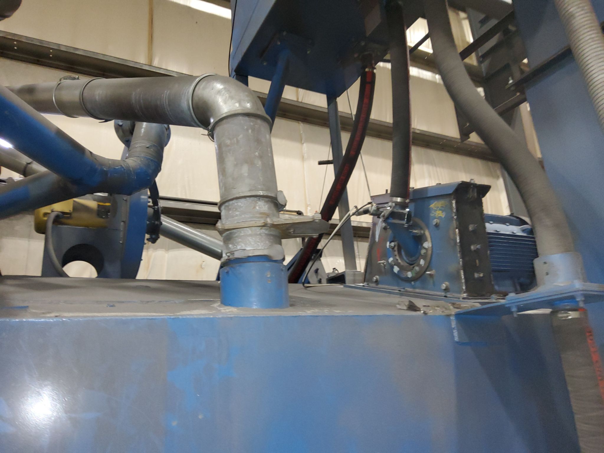 PANGBORN ES-1921-109 ROTOBLAST STRUCTURAL STEEL BLAST MACHINE USED 10