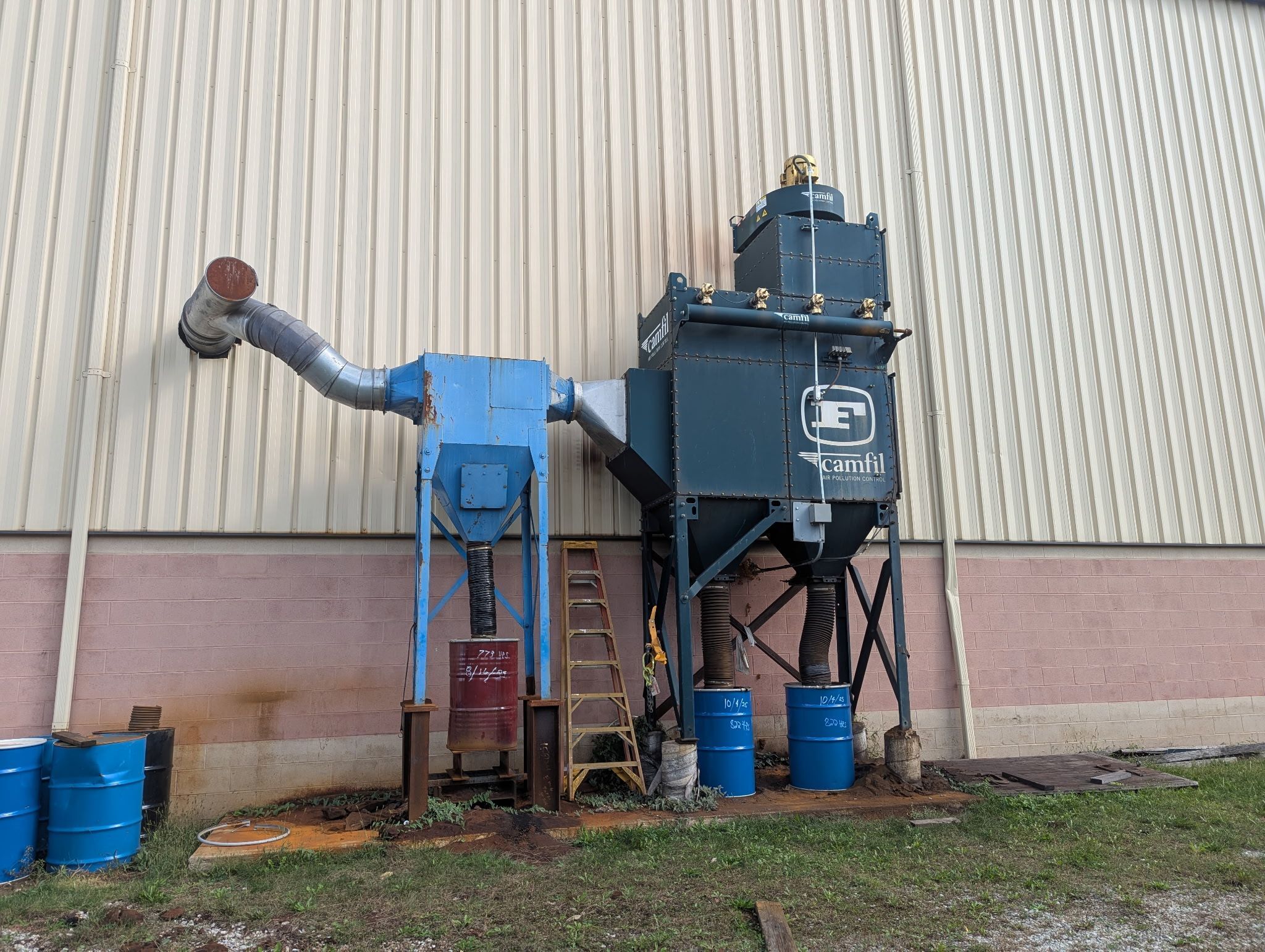 PANGBORN ES-1921-109 ROTOBLAST STRUCTURAL STEEL BLAST MACHINE USED 6