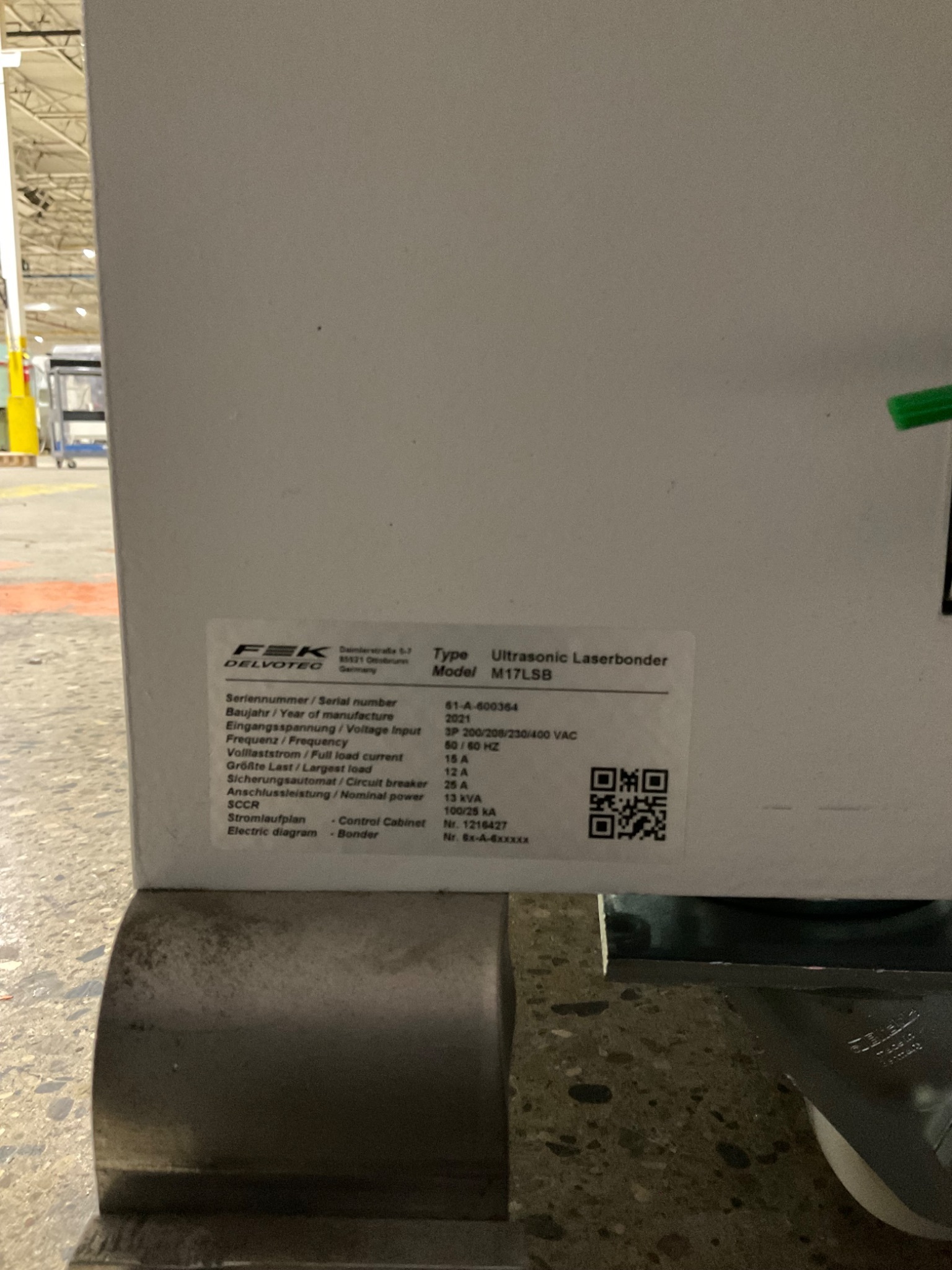 F&K DELVOTEC M17LSB ULTRASONIC LASER BONDER 2
