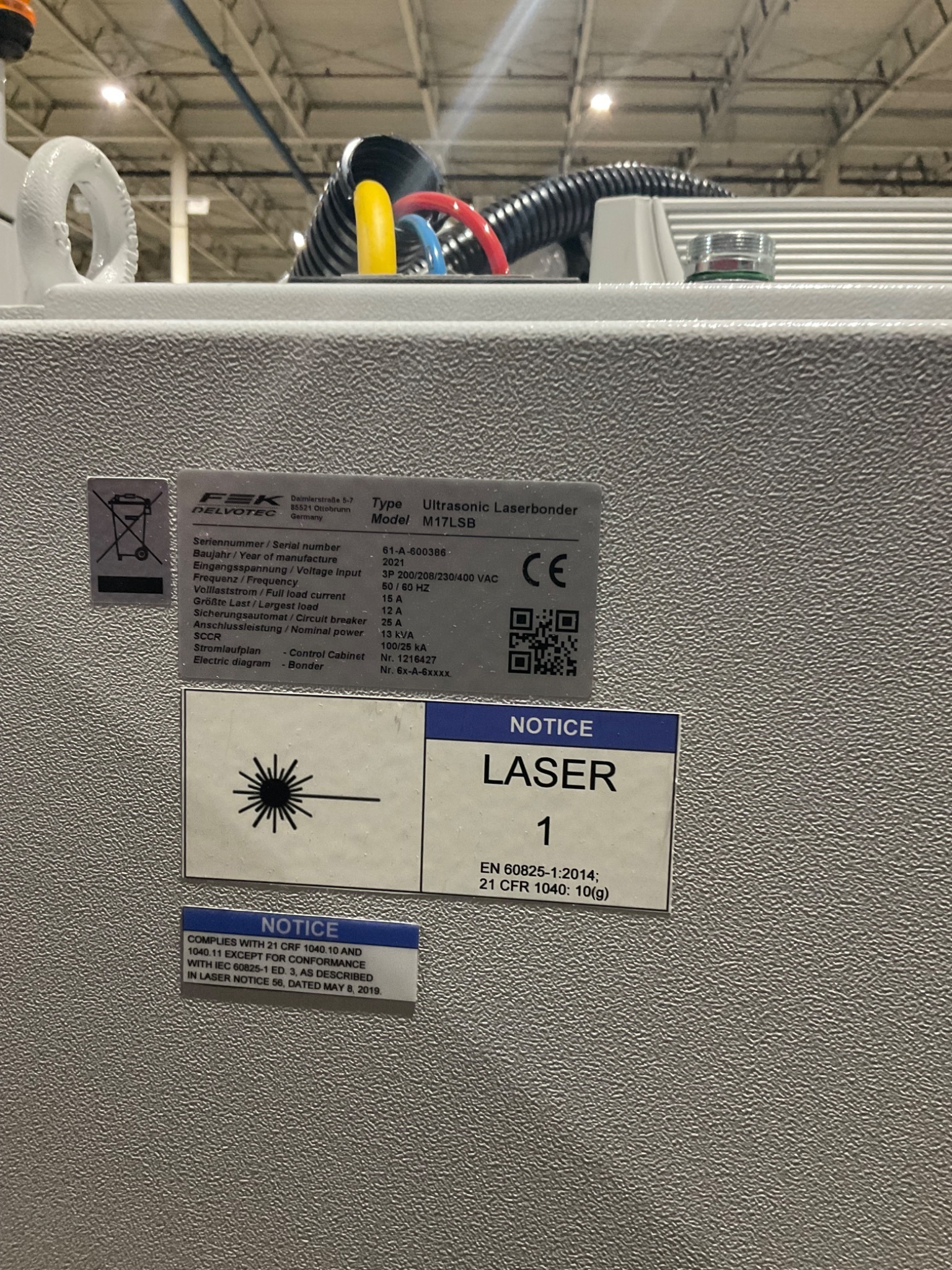 F&K M17LSB ULTRASONIC LASER BONDER WIRE BONDER USED 2