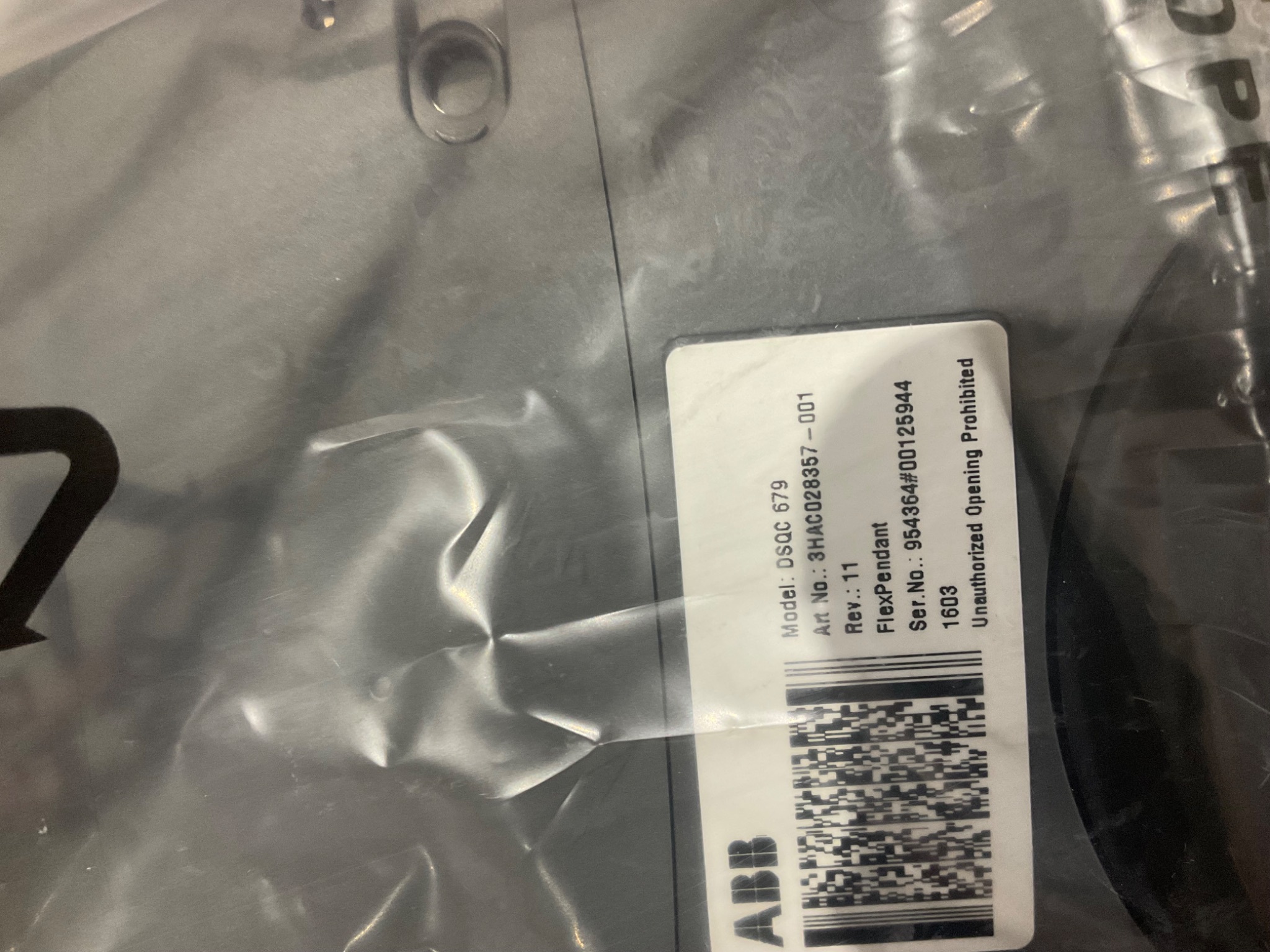 NEW 2016 ABB IRB120 W IRC 5 COMPACT ROBOT NEW IN CRATE W/ DSQC 679 PENDANT 12