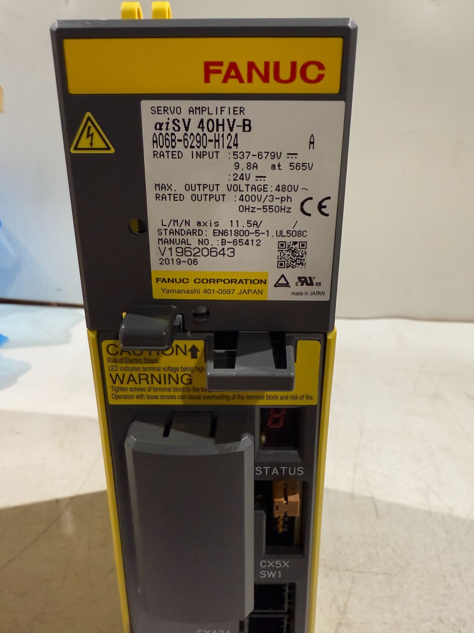 FANUC A06B-6290-H124 SERVO DRIVE & CONTROL SUPPLIES NEW WITH BOX 3