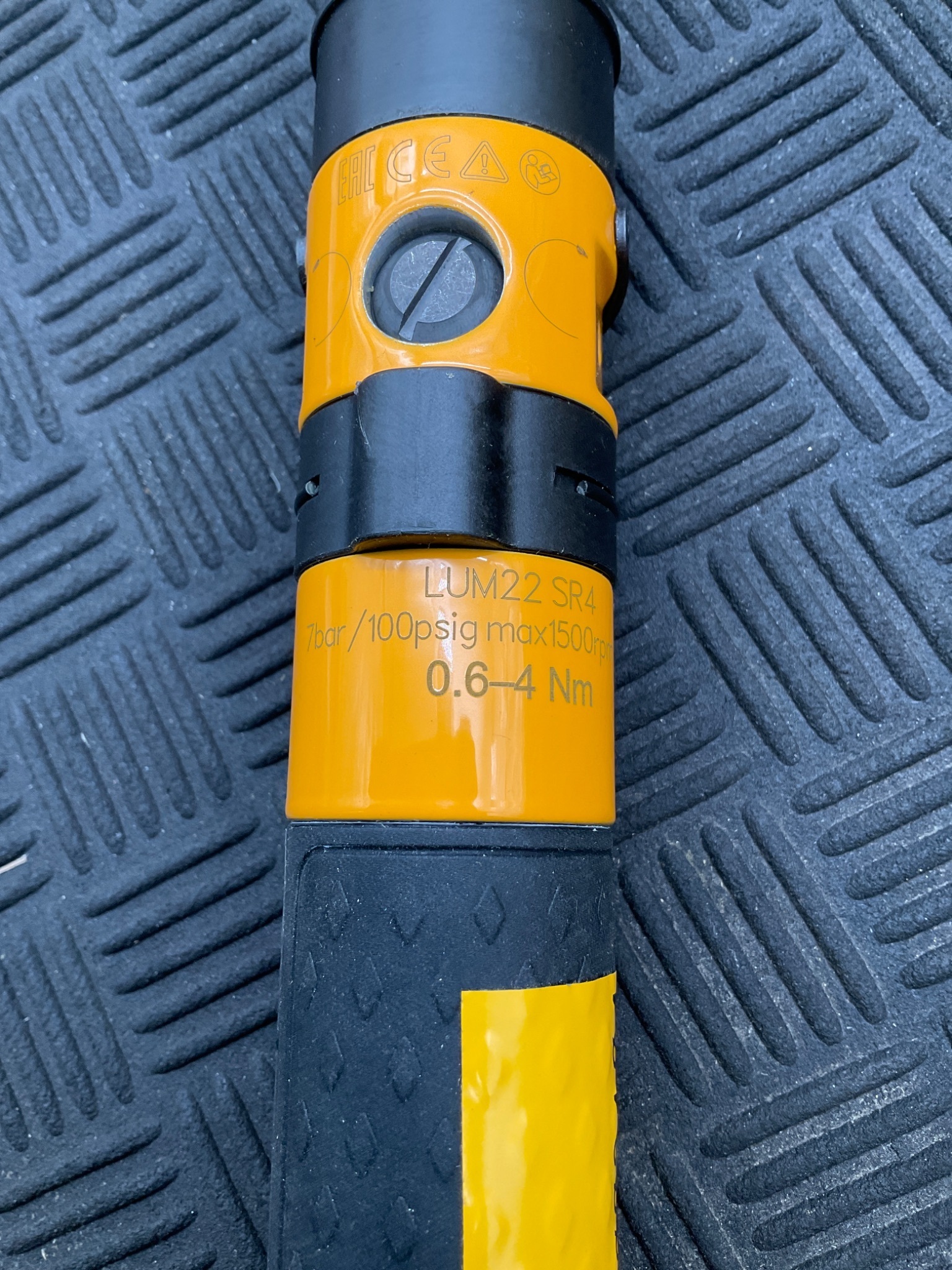ATLAS COPCO LUM22 SR4 Pneumatic Screwdriver USED 1