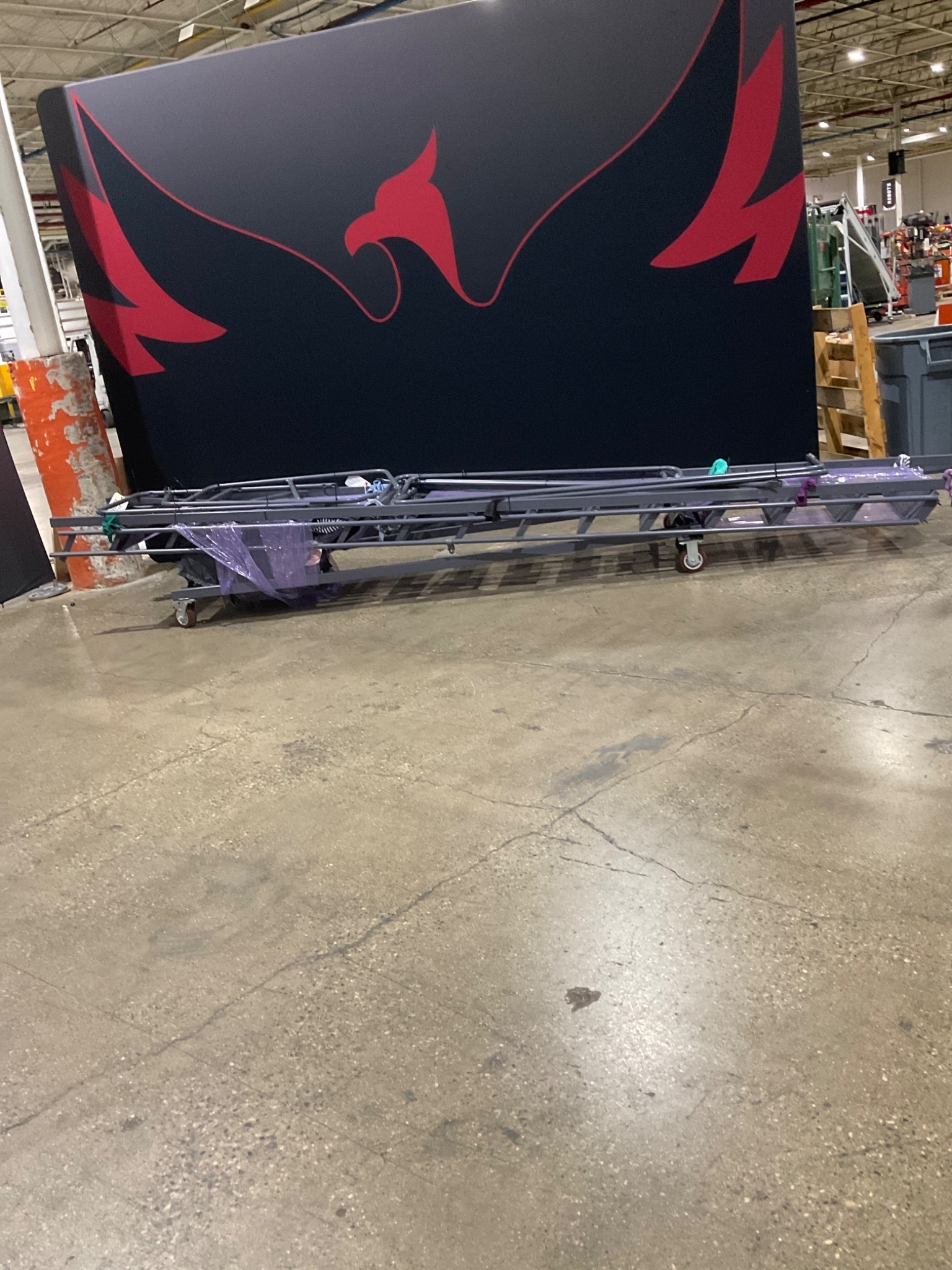 BALLYMORE ROLLING LADDER AND WORK PLATFORM USED 0