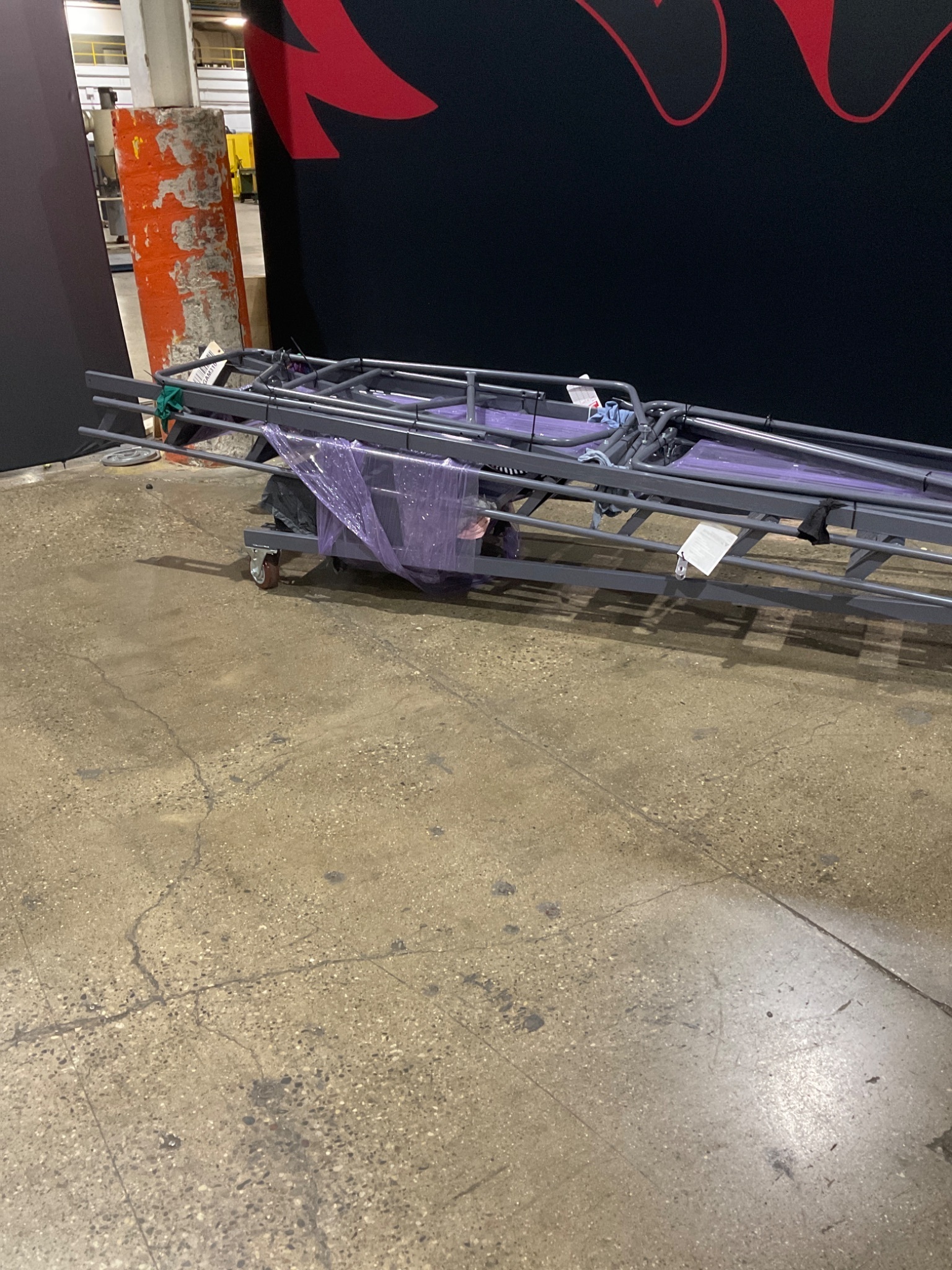 BALLYMORE ROLLING LADDER AND WORK PLATFORM USED 6