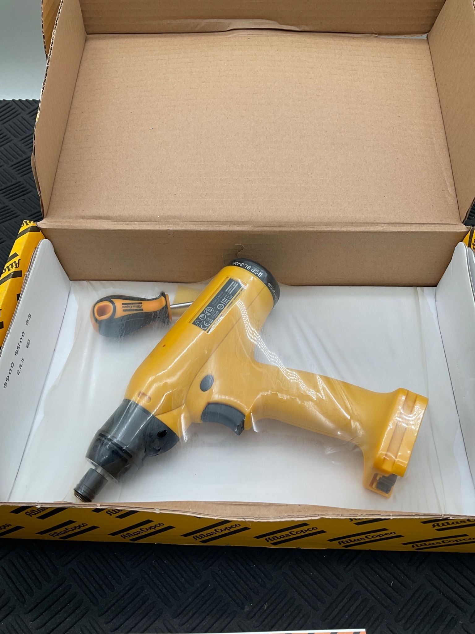 ATLAS COPCO BCP BL‑2‑I06 Battery Screwdriver 8431127300 NEW 2