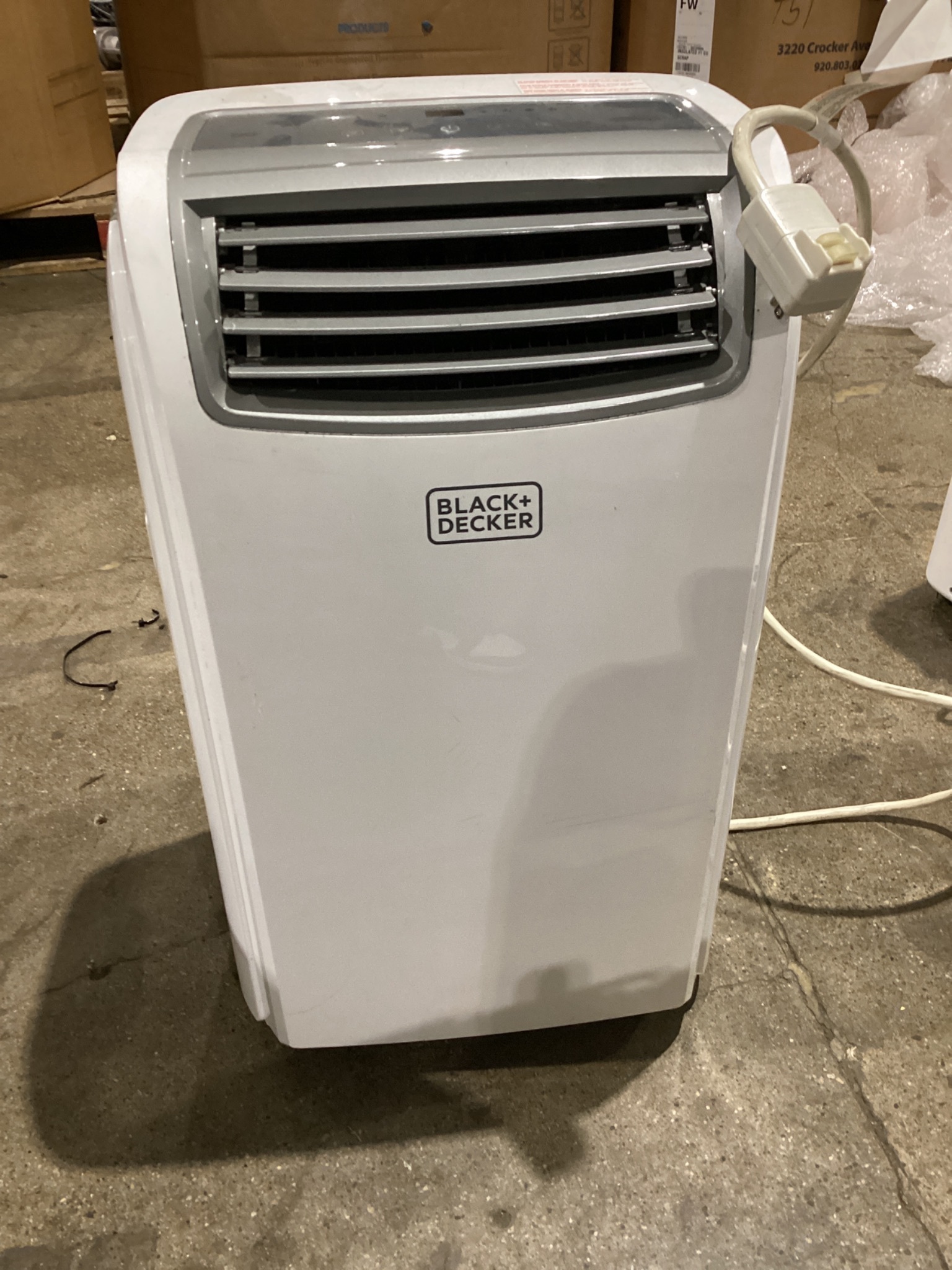 Black & Decker BPACT14WT Portable Air Conditioner with Remote Used 0