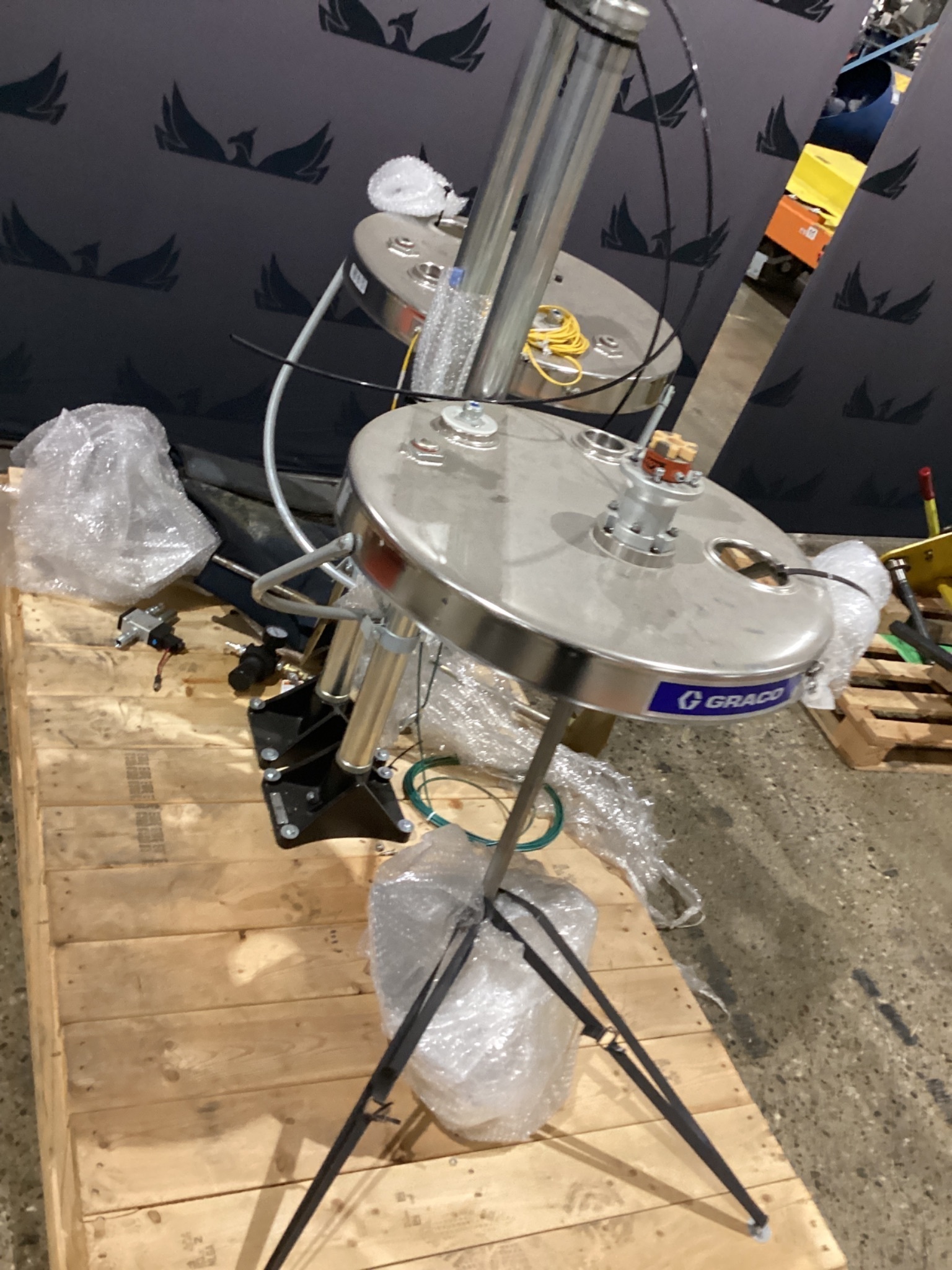 GRACO 25A600 DRUM AGITATOR PACKAGE 100 PSI MAX AIR USED 2