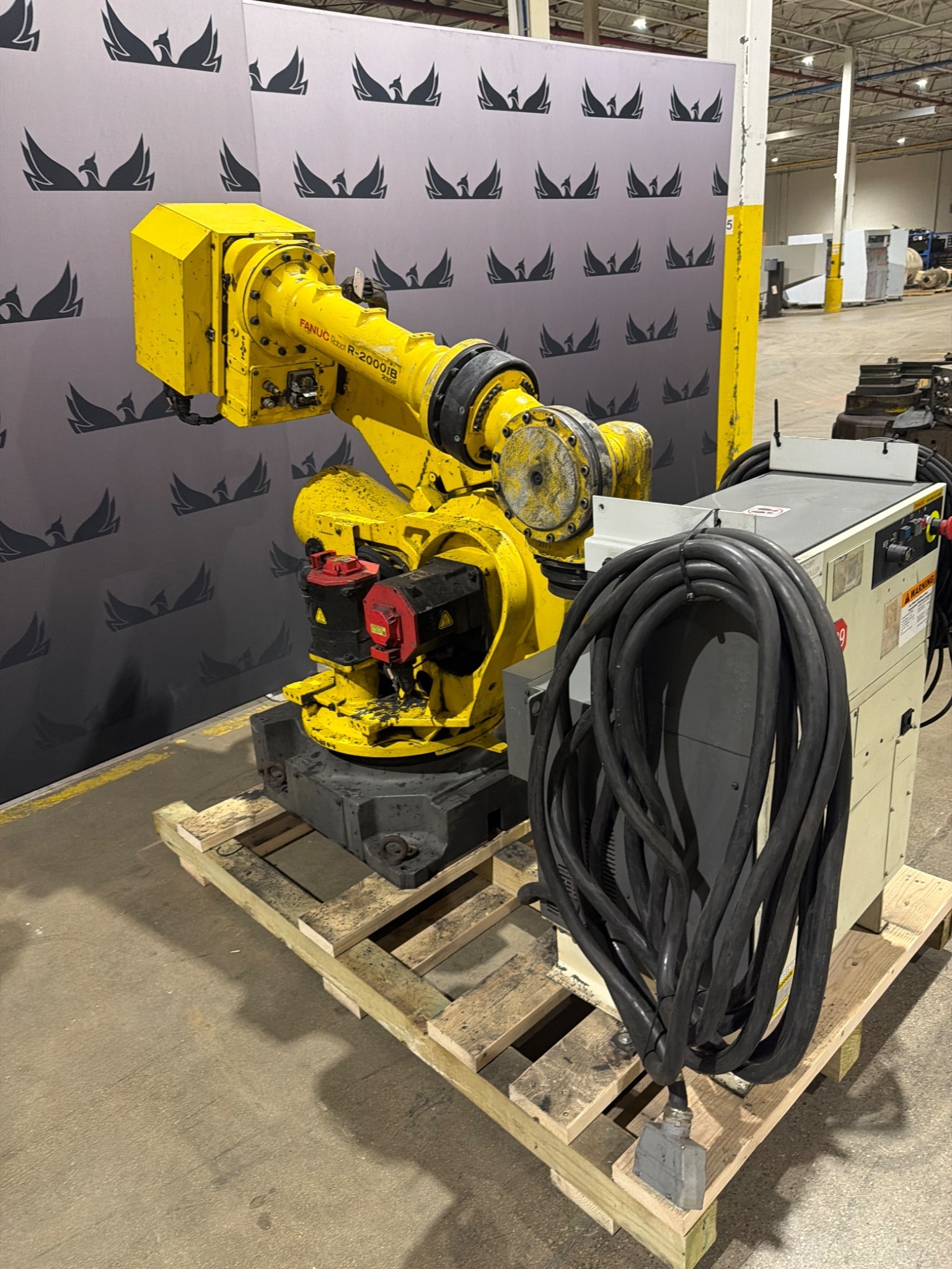 FANUC R-2000iB/210F Complete w/ R-30iB Controls USED 8