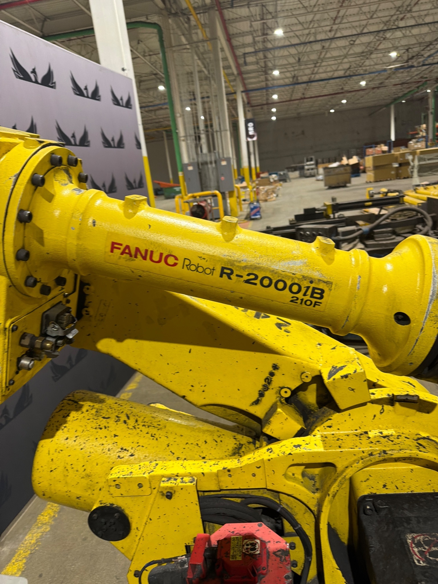 FANUC R-2000iB/210F Complete w/ R-30iB Controls USED 9