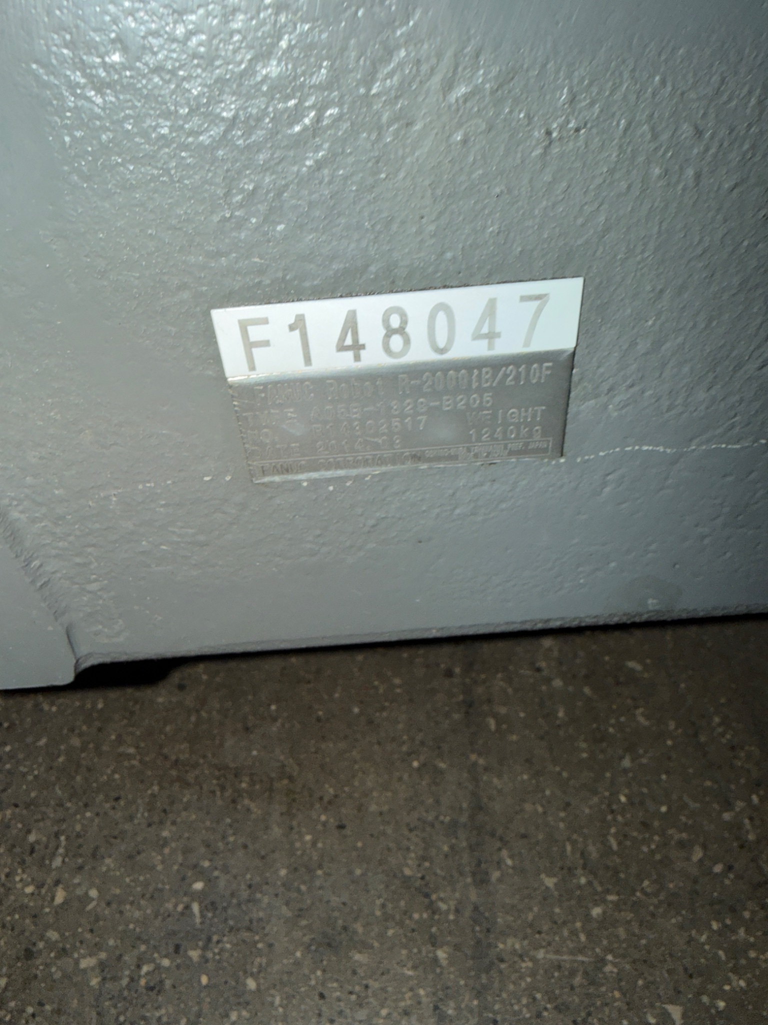 FANUC R-2000iB/210F Complete w/ R-30iB Controls USED 10