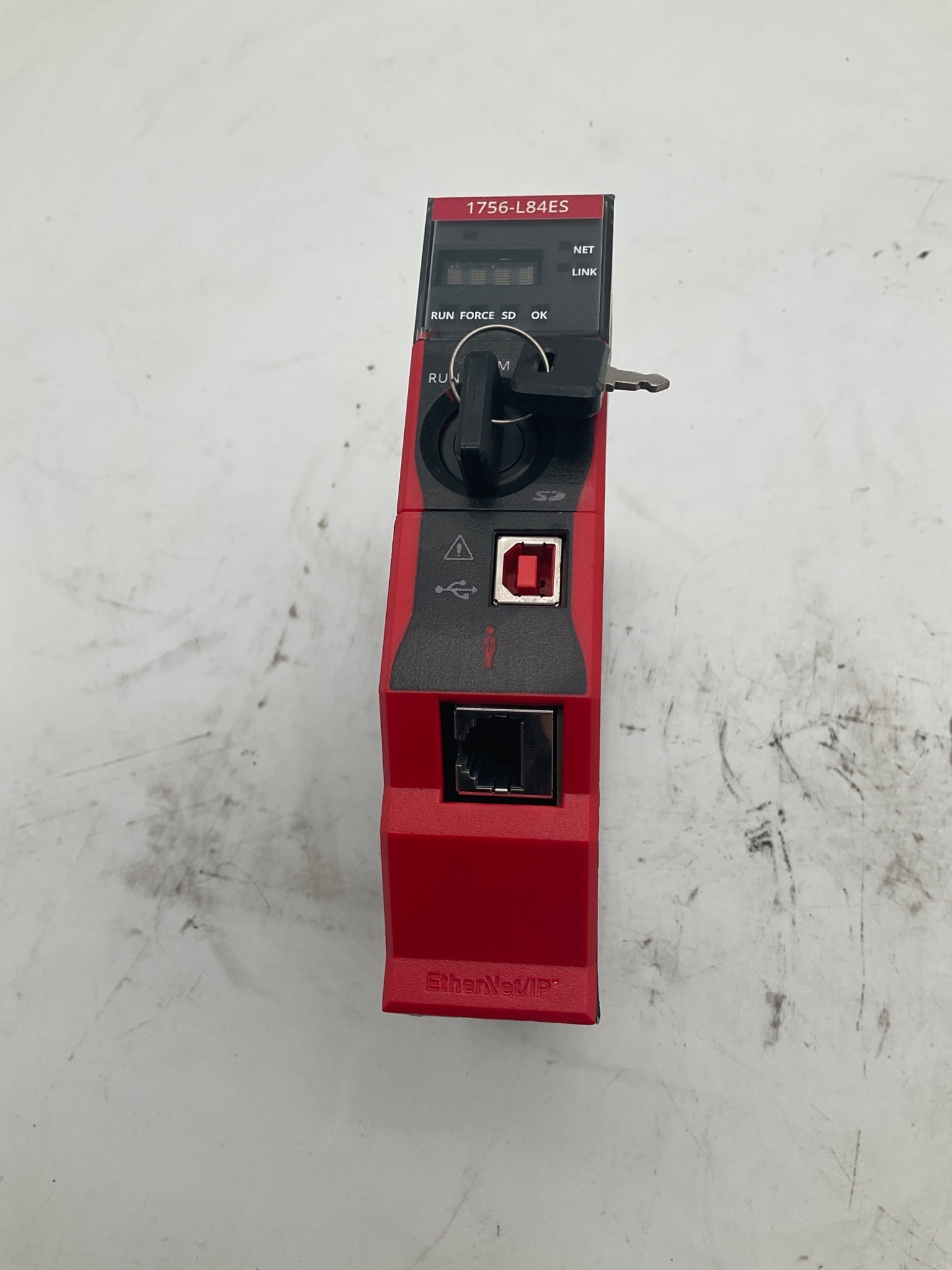 ALLEN BRADLEY 1756‑L84ES GuardLogix 5580 Safety Controller USED 0
