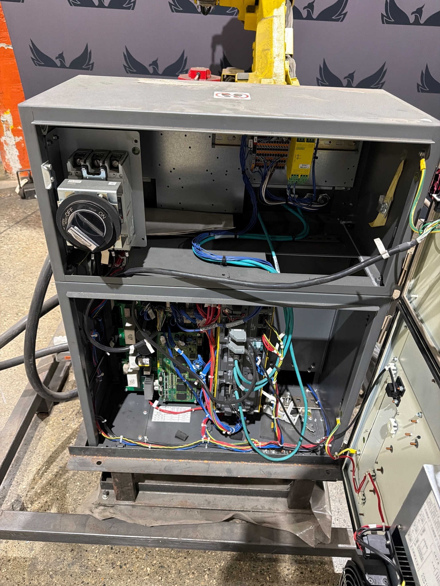 FANUC R-1000iA/100F Complete w/ R-30iB Controls USED - Missing Teach Pendant 9
