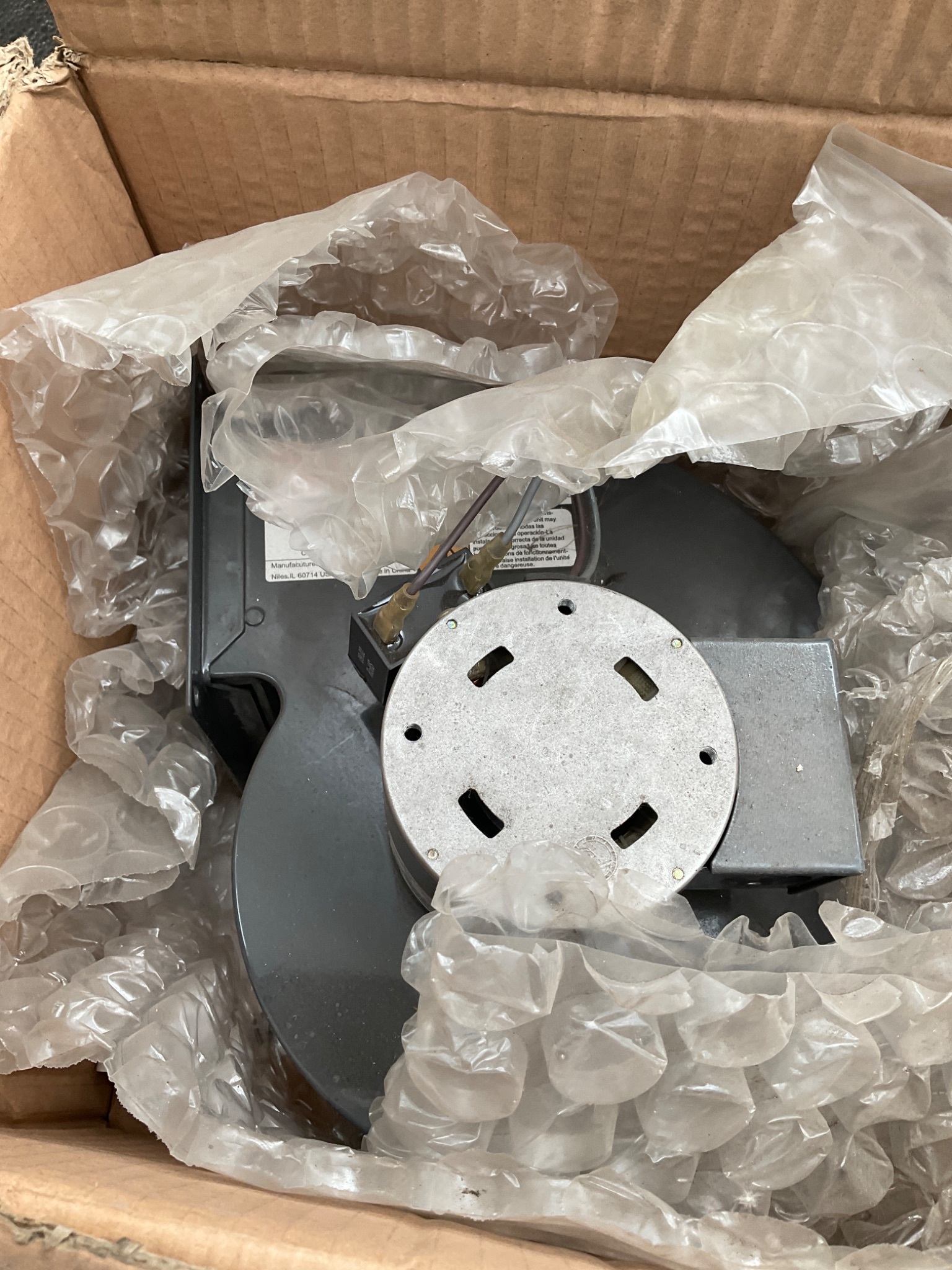 DAYTON 1TDR3 273 CFM 1/20 HP Blower NEW 2