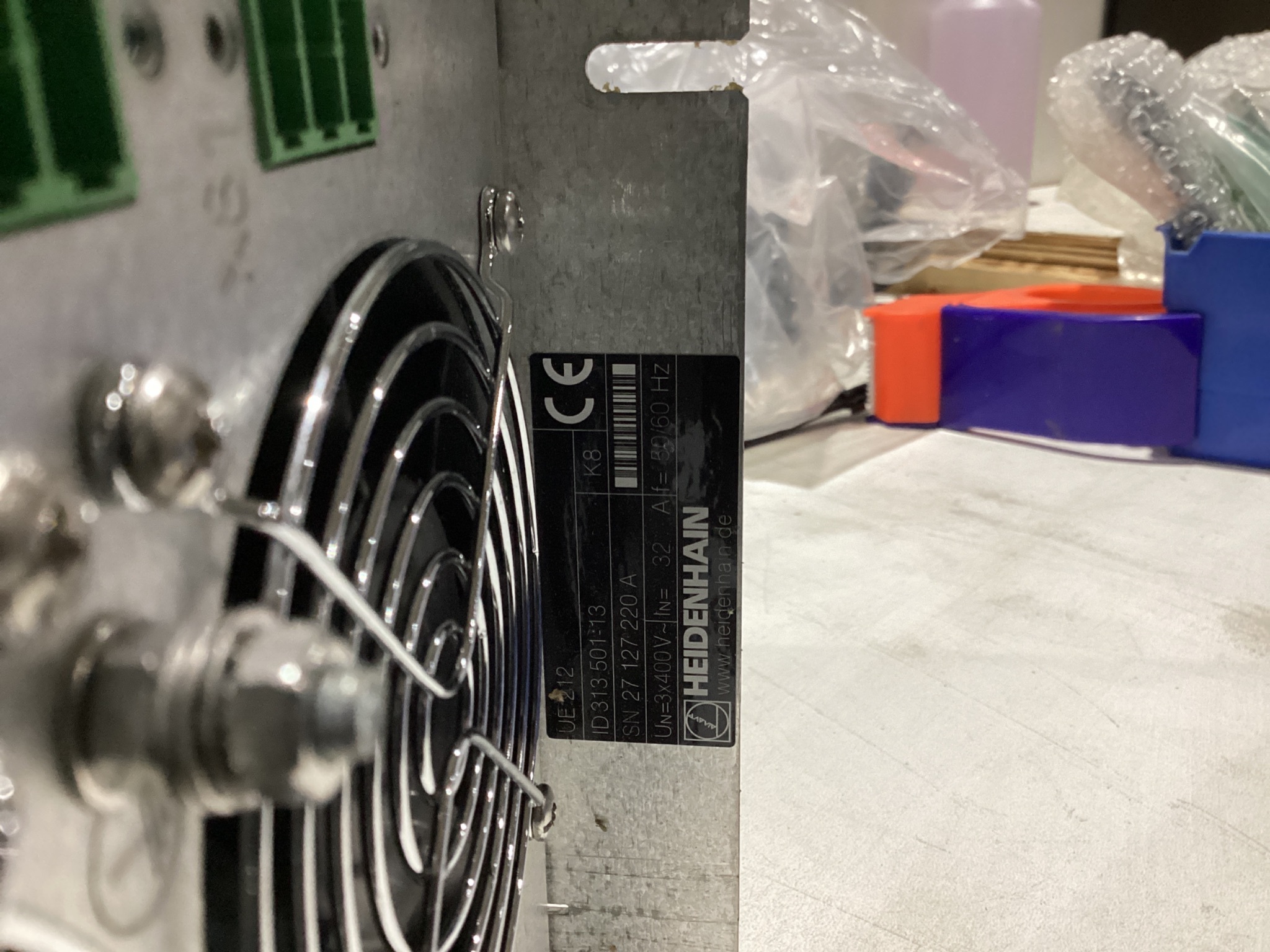 Heidenhain CNC Drive UE 212 PN313 501-13 PARTS NOT WORKING 3