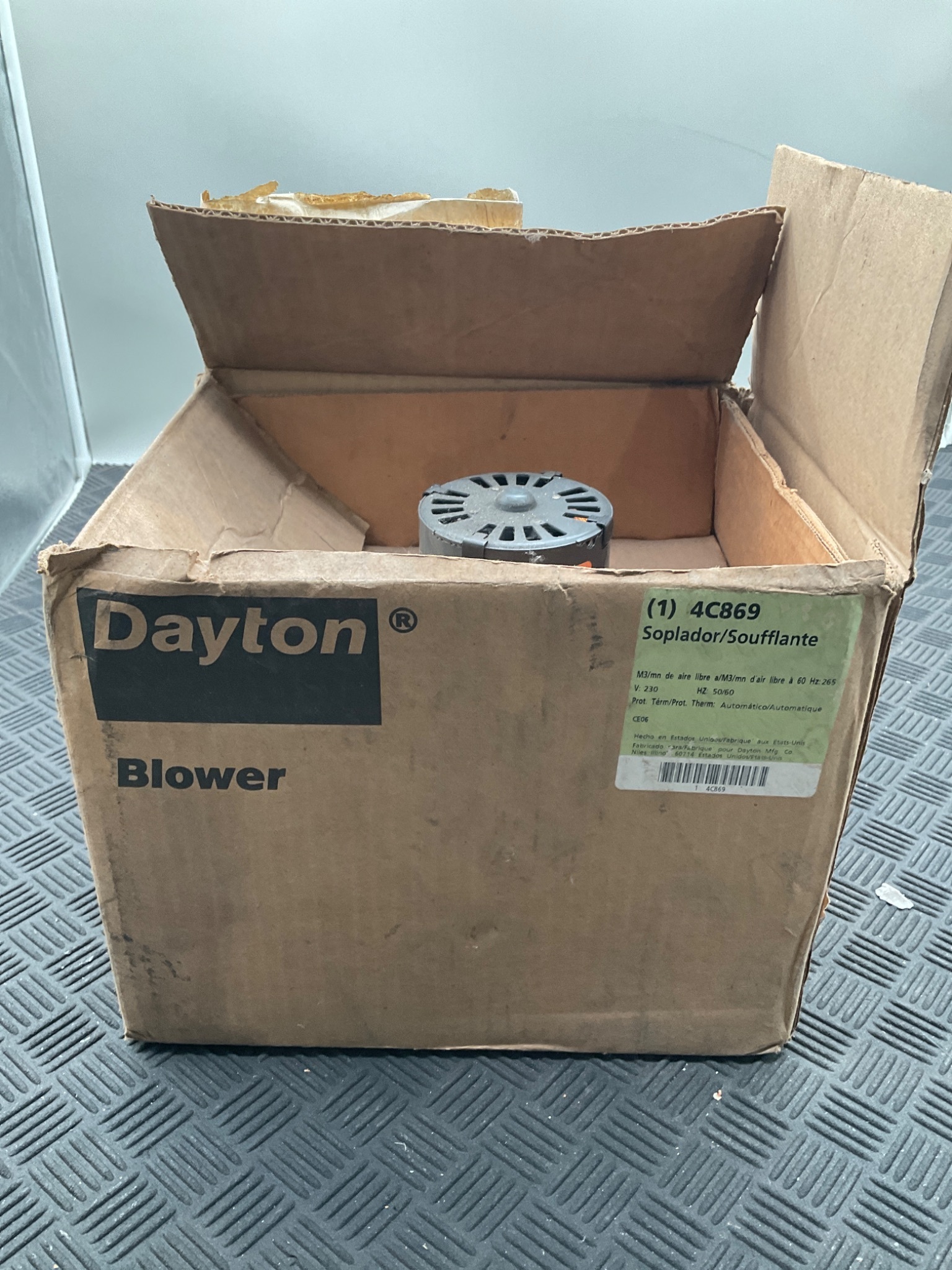 DAYTON 4C869 Blower Motor NEW 0
