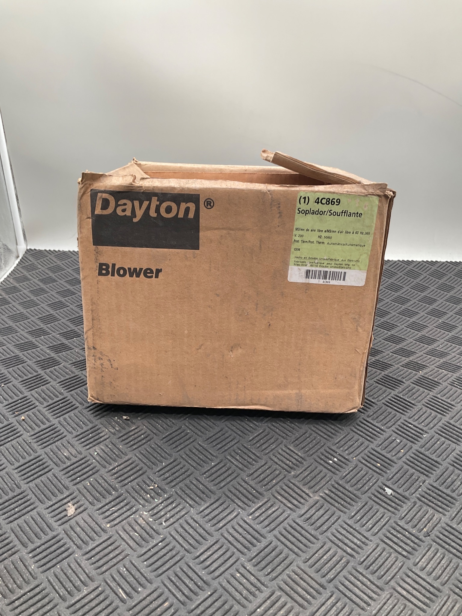 DAYTON 4C869 Blower Motor NEW 3