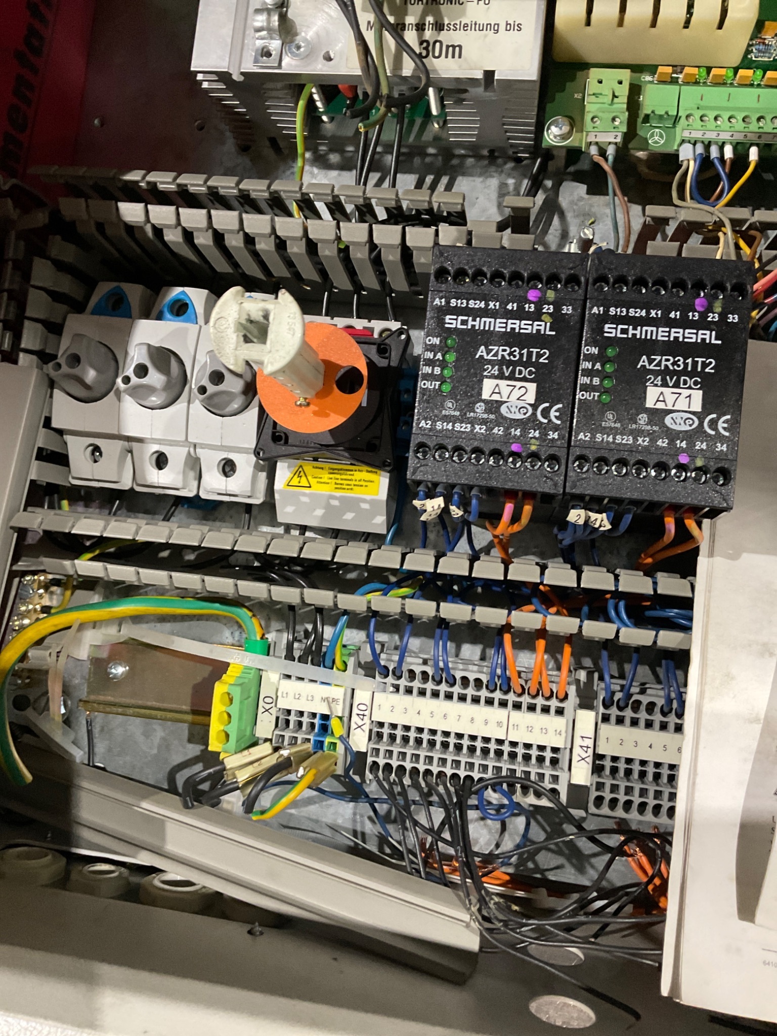 ALBANY Rapid Roll 3000 Control Panel USED 2