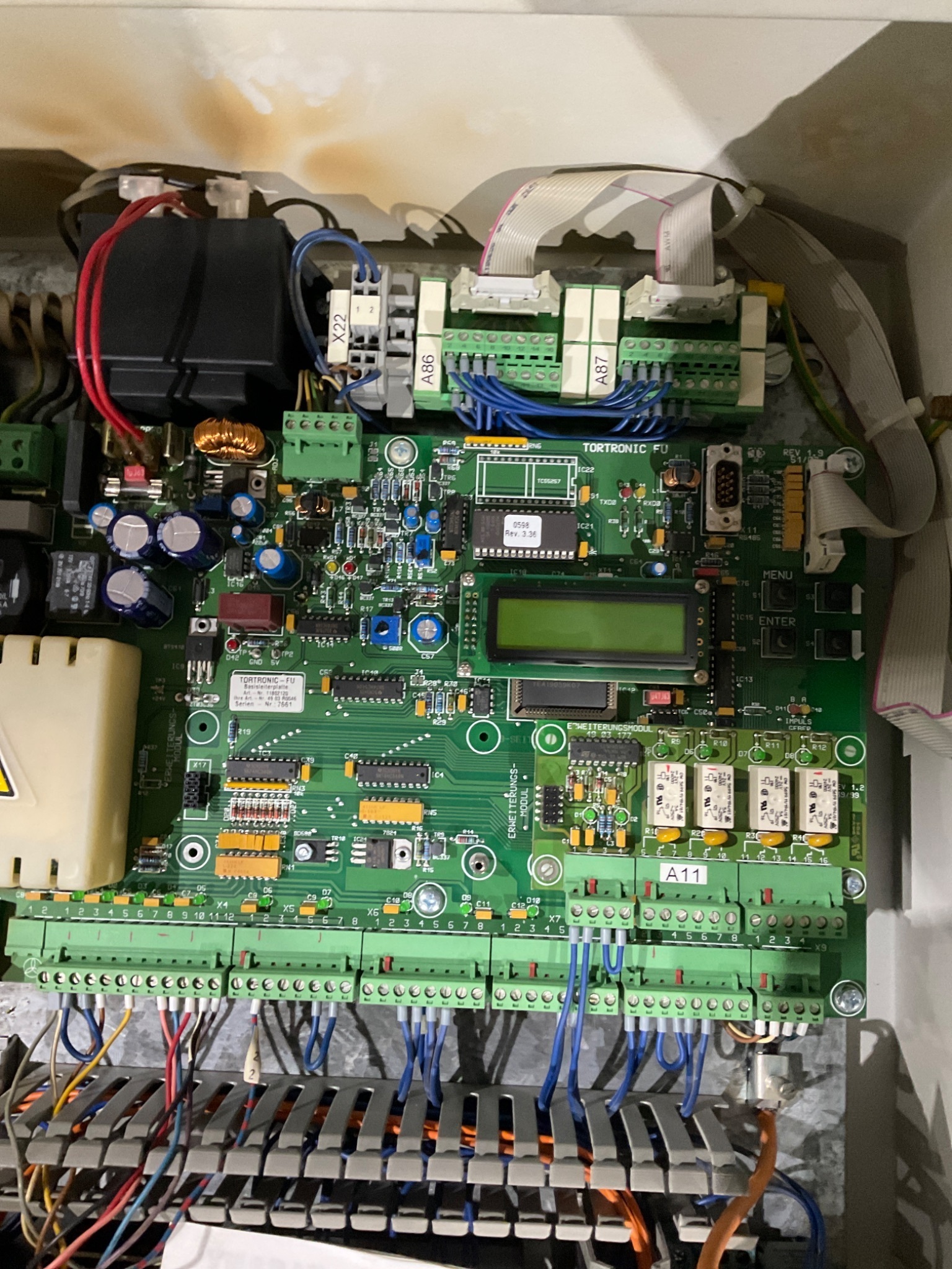 ALBANY Rapid Roll 3000 Control Panel USED 3
