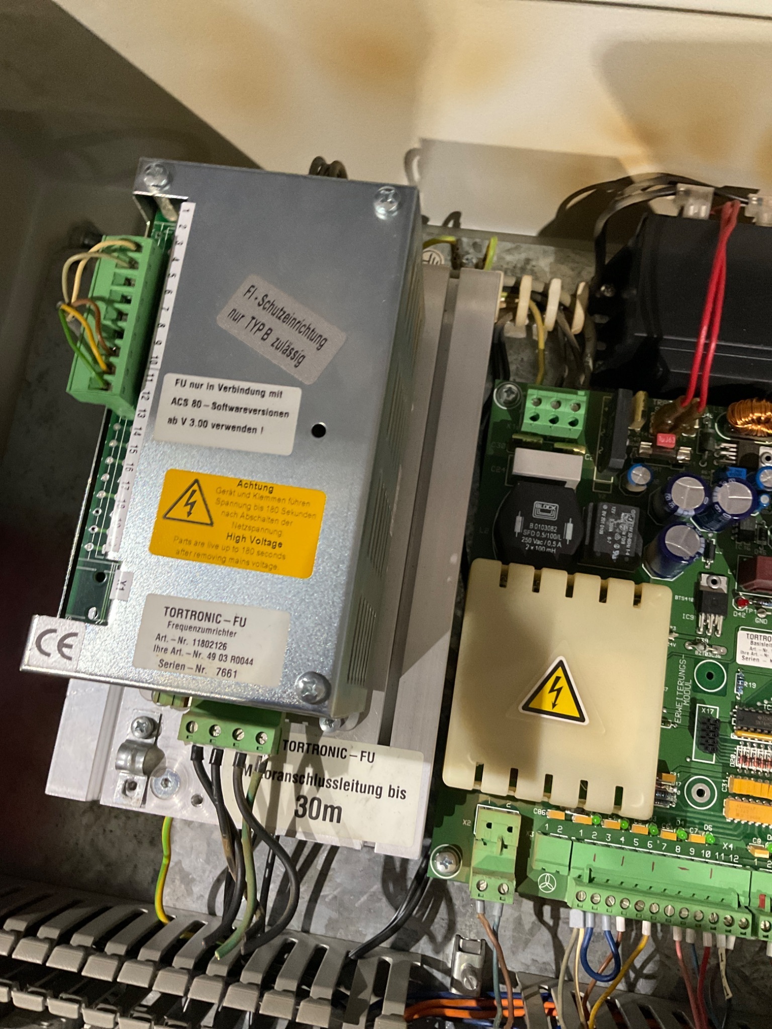 ALBANY Rapid Roll 3000 Control Panel USED 5