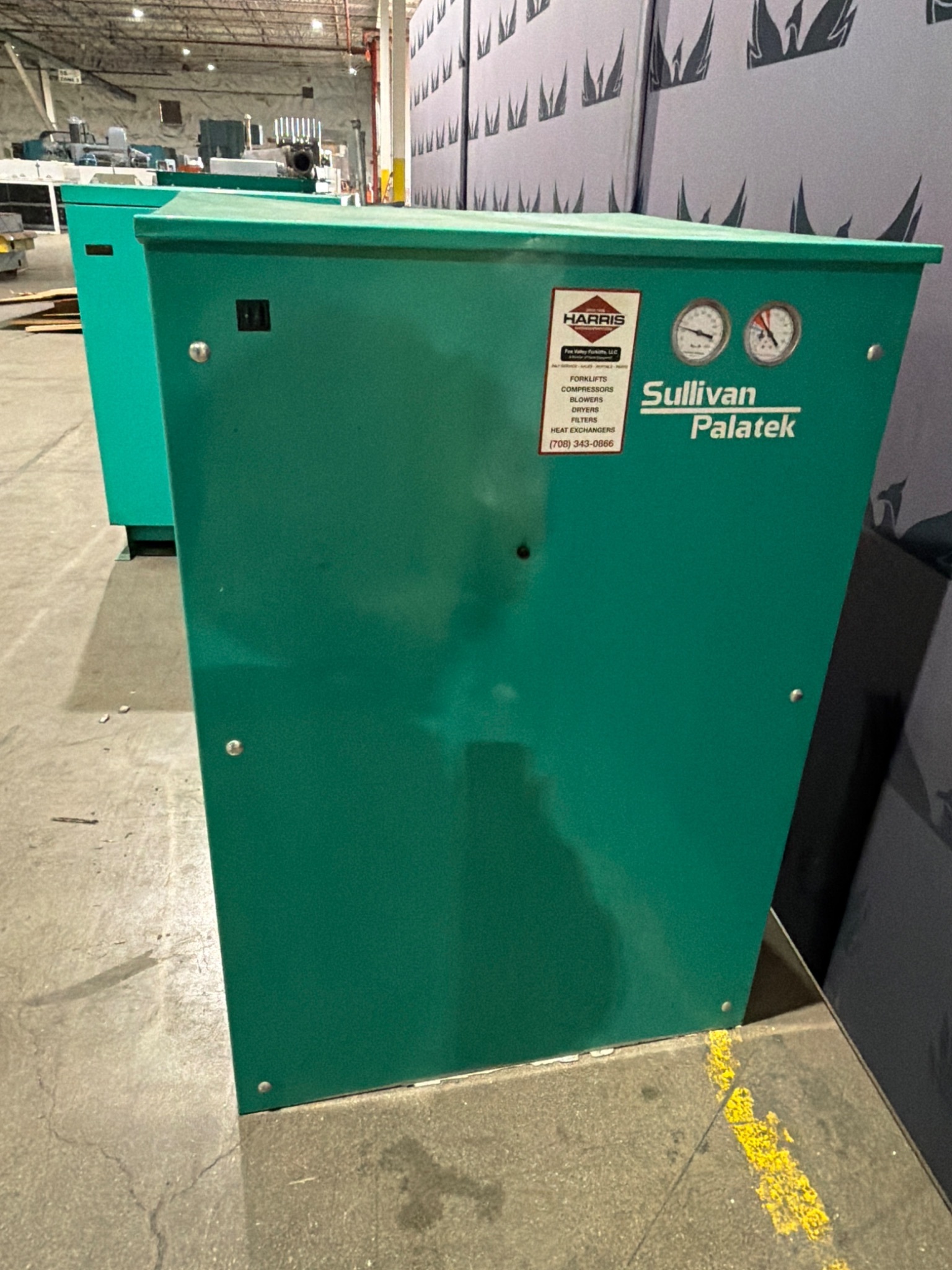 SULLIVAN PALATEK SPRF‑760W‑436 Refrigerated Air Dryer USED 1
