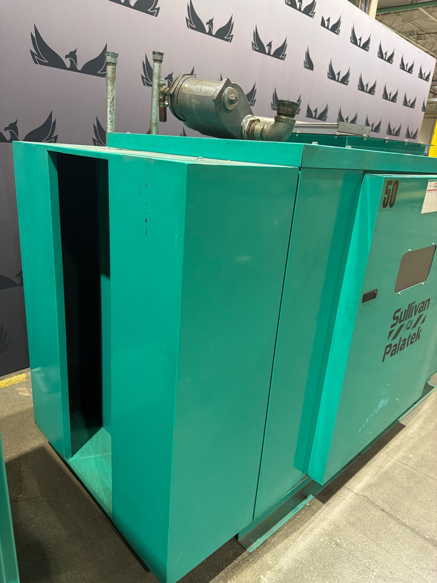SULLIVAN PALATEK 50UD Rotary Screw Compressor 50HP USED 2