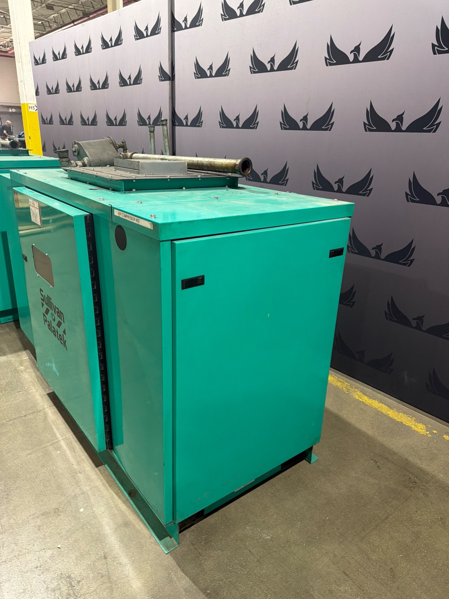 SULLIVAN PALATEK 50UD Rotary Screw Compressor 50HP USED 3