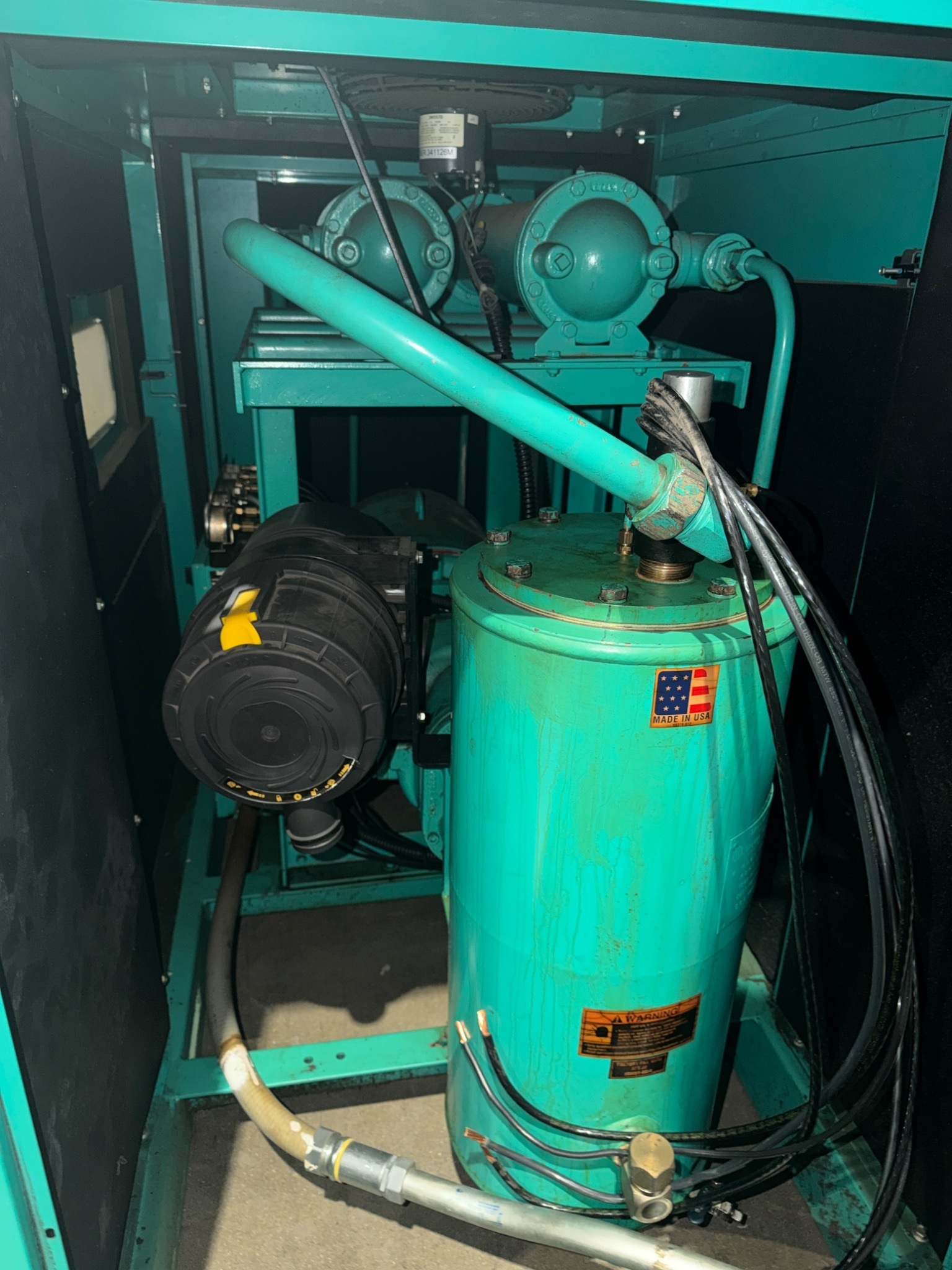 SULLIVAN PALATEK 50UD Rotary Screw Compressor 50HP USED 5