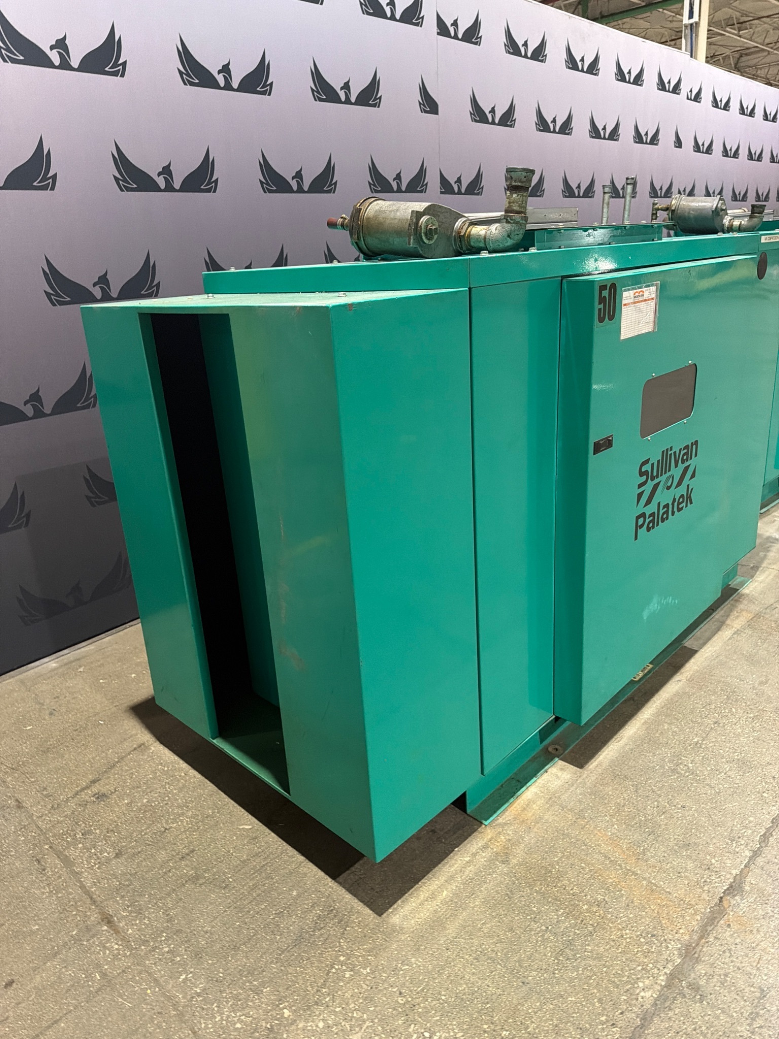 SULLIVAN PALATEK 50UD Rotary Screw Compressor 50HP USED 2