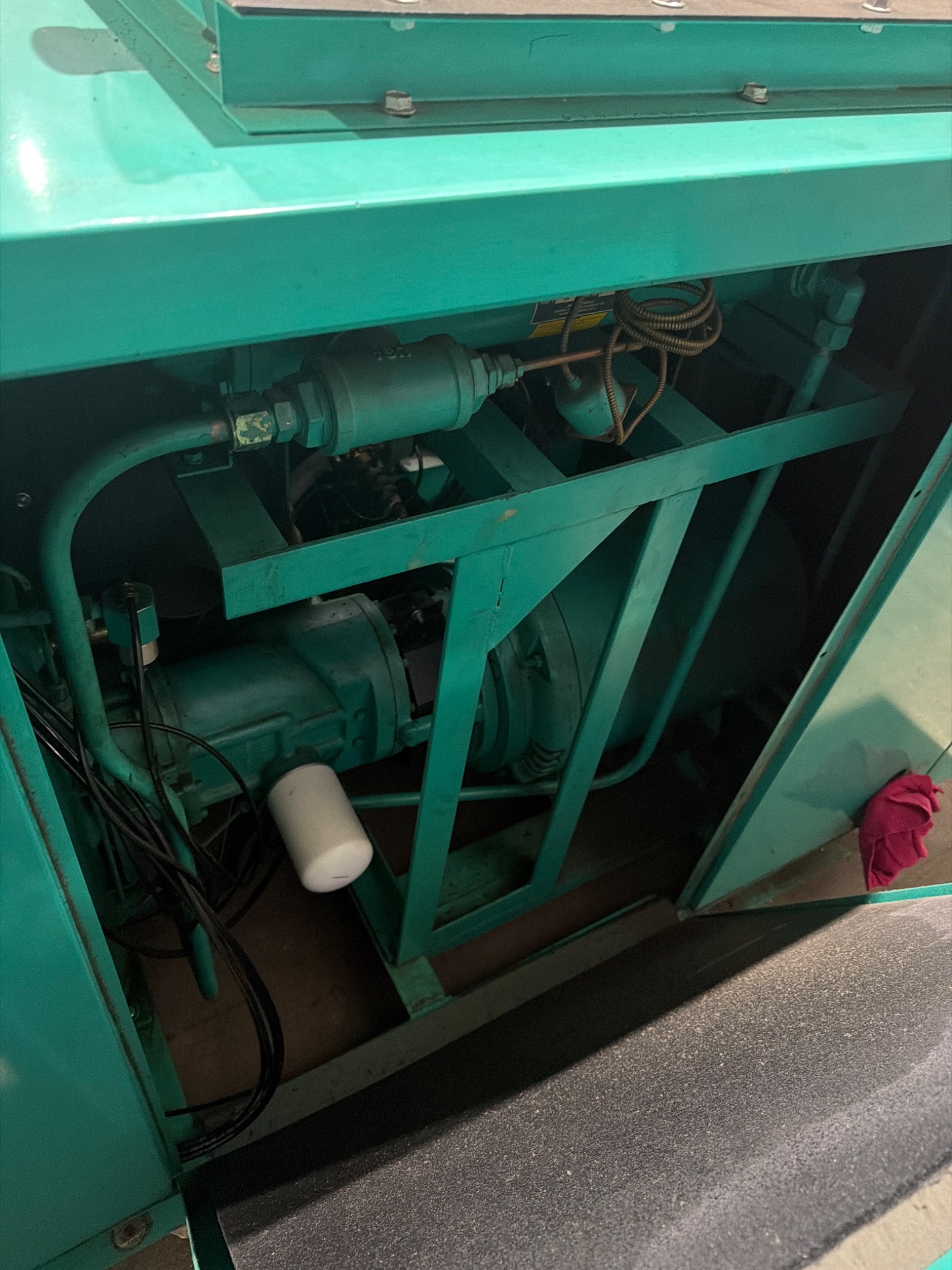 SULLIVAN PALATEK 50UD Rotary Screw Compressor 50HP USED 5