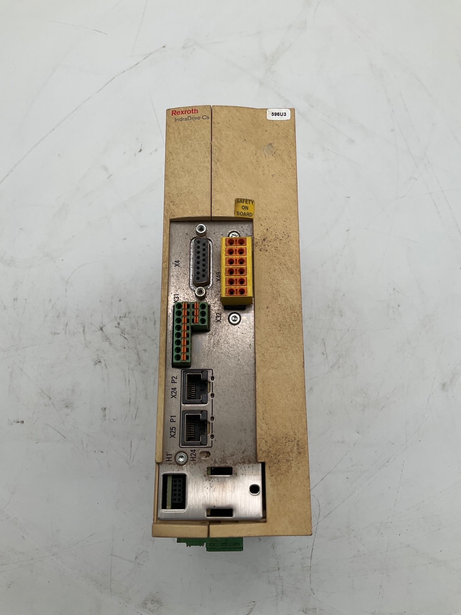 REXROTH HCS01.1E‑W0028‑A‑03‑B‑ET‑EC‑NN‑L4‑NN‑FW IndraDrive Cs Servo Drive USED 0